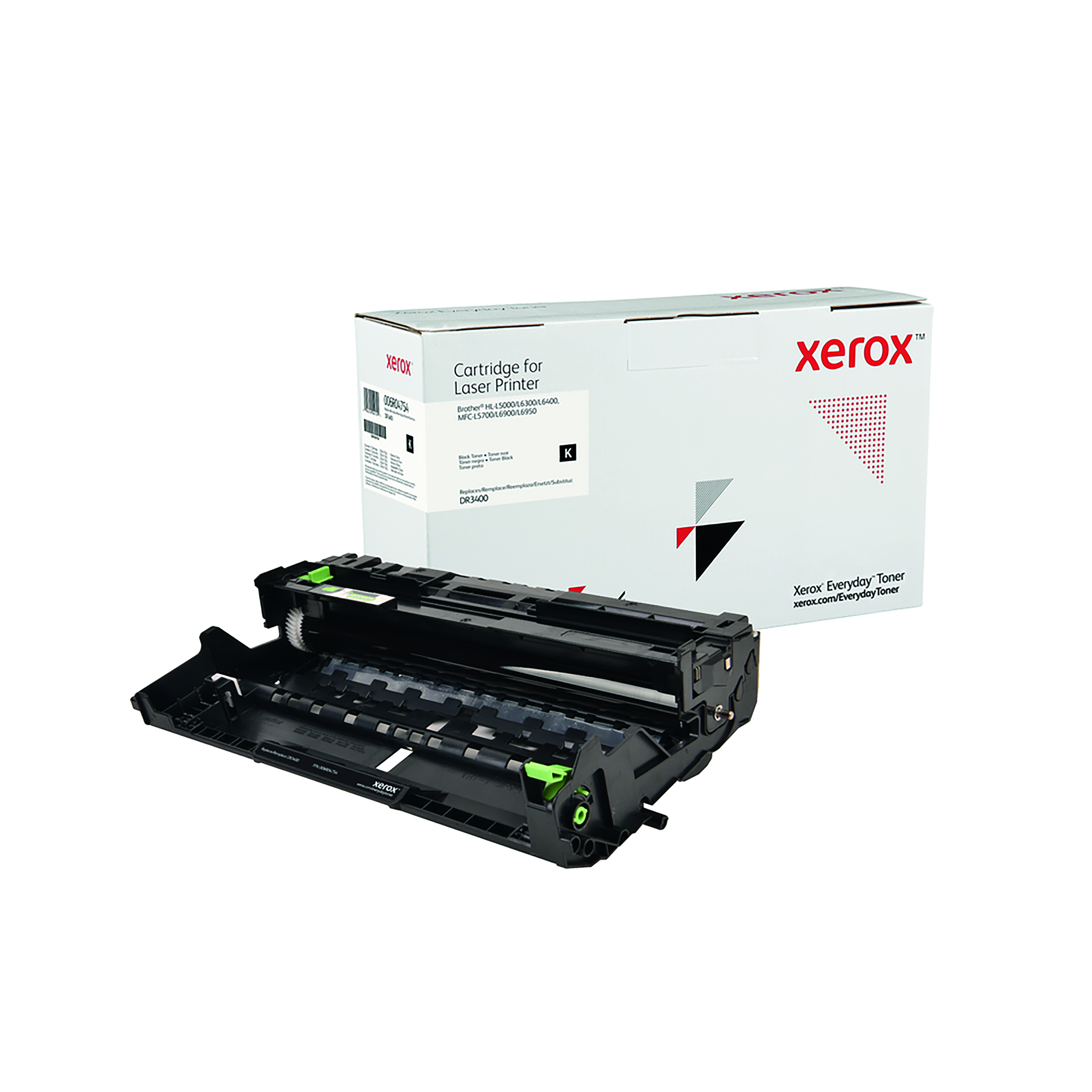 Xerox+Everyday+Remanufactured+Drum+Black+Compatible+With+Brother+DR-3400+006R04754