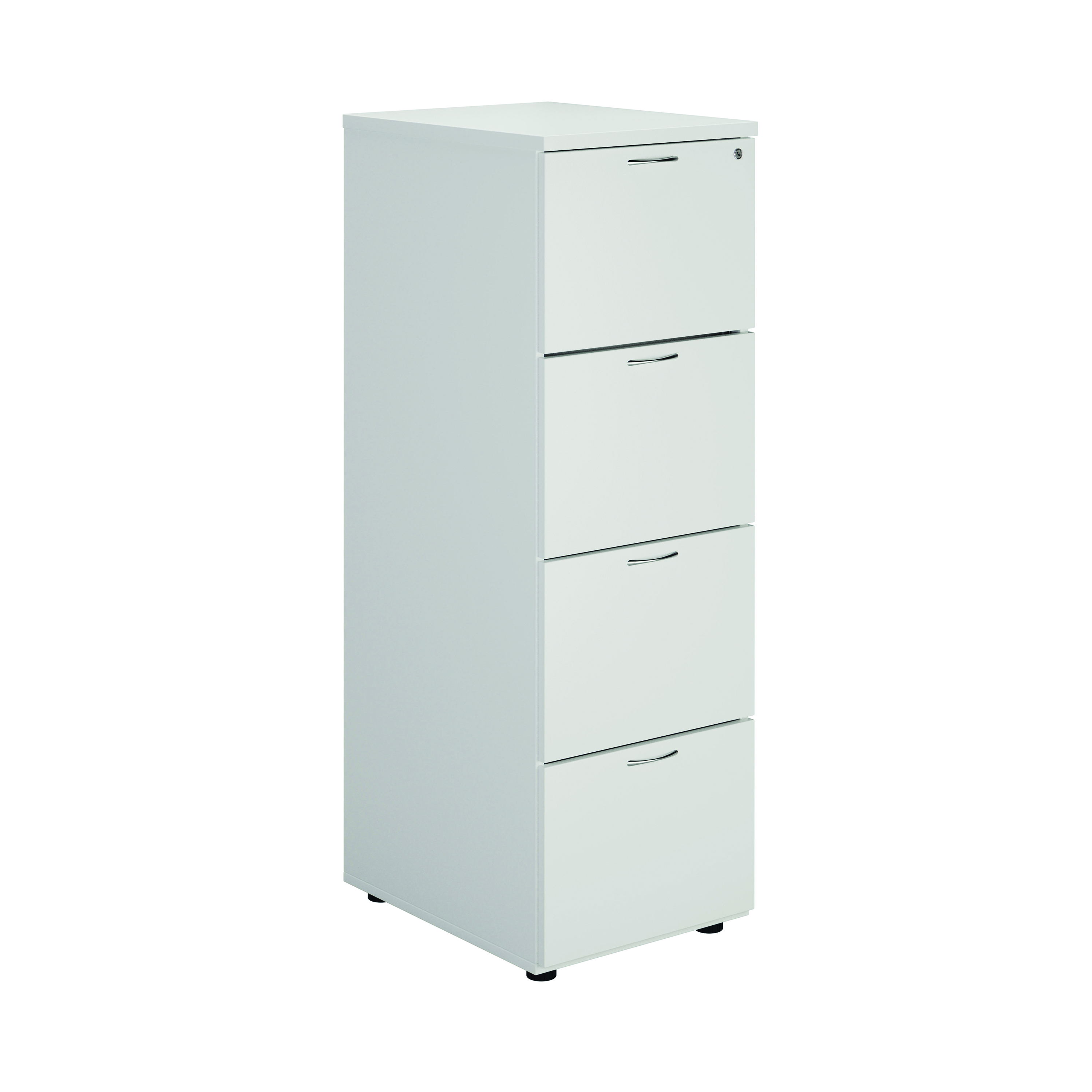 First+4+Drawer+Filing+Cabinet+464x600x1365mm+White+KF79920