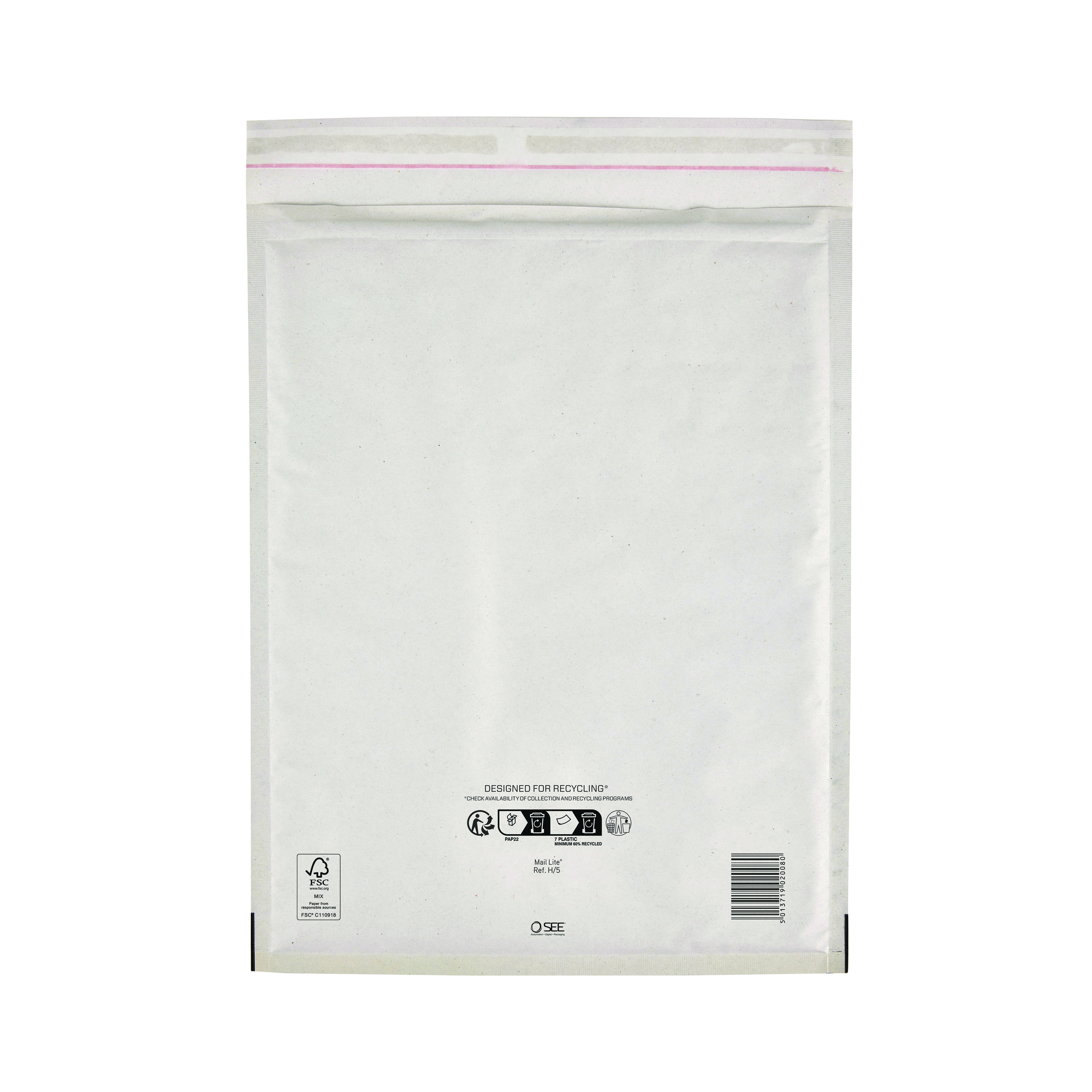 Sealed+Air+Bubble+Lined+Postal+Bag+White+270x360mm+MLW+H%2F5+%28Pack+of+50%29+103005503