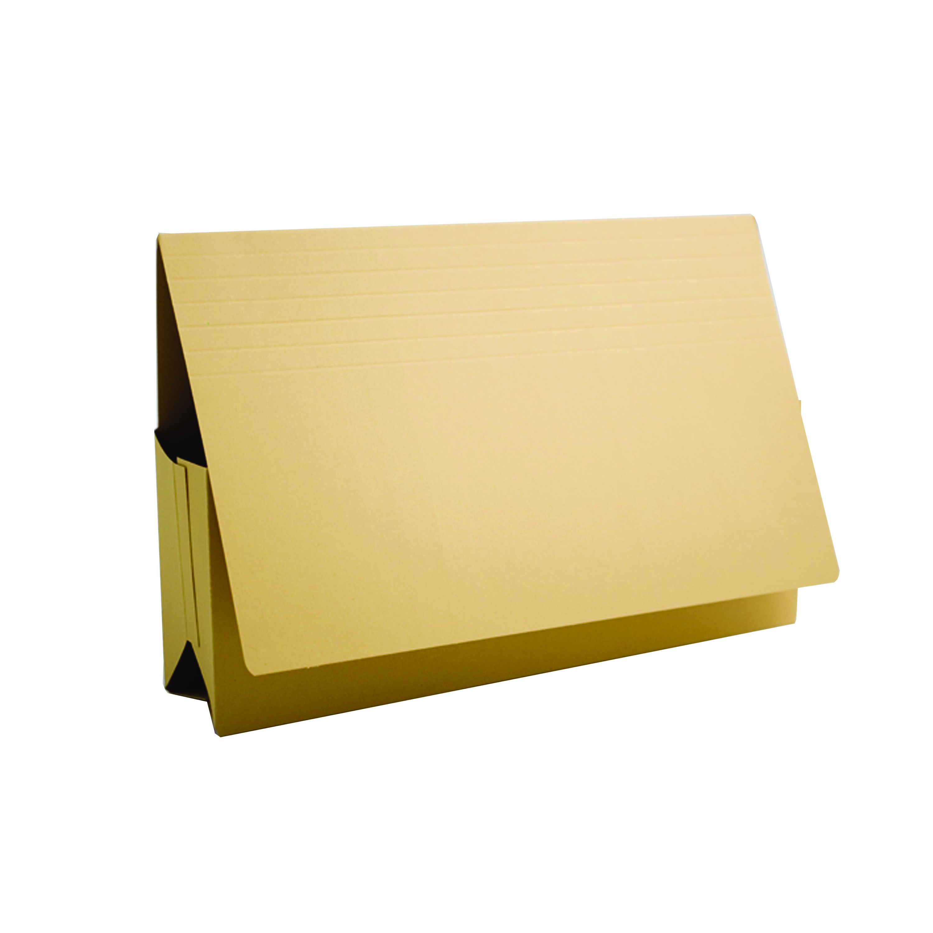 Exacompta+Guildhall+Probate+Document+Wallet+315gsm+Yellow+%28Pack+of+25%29+PRW2-YLW