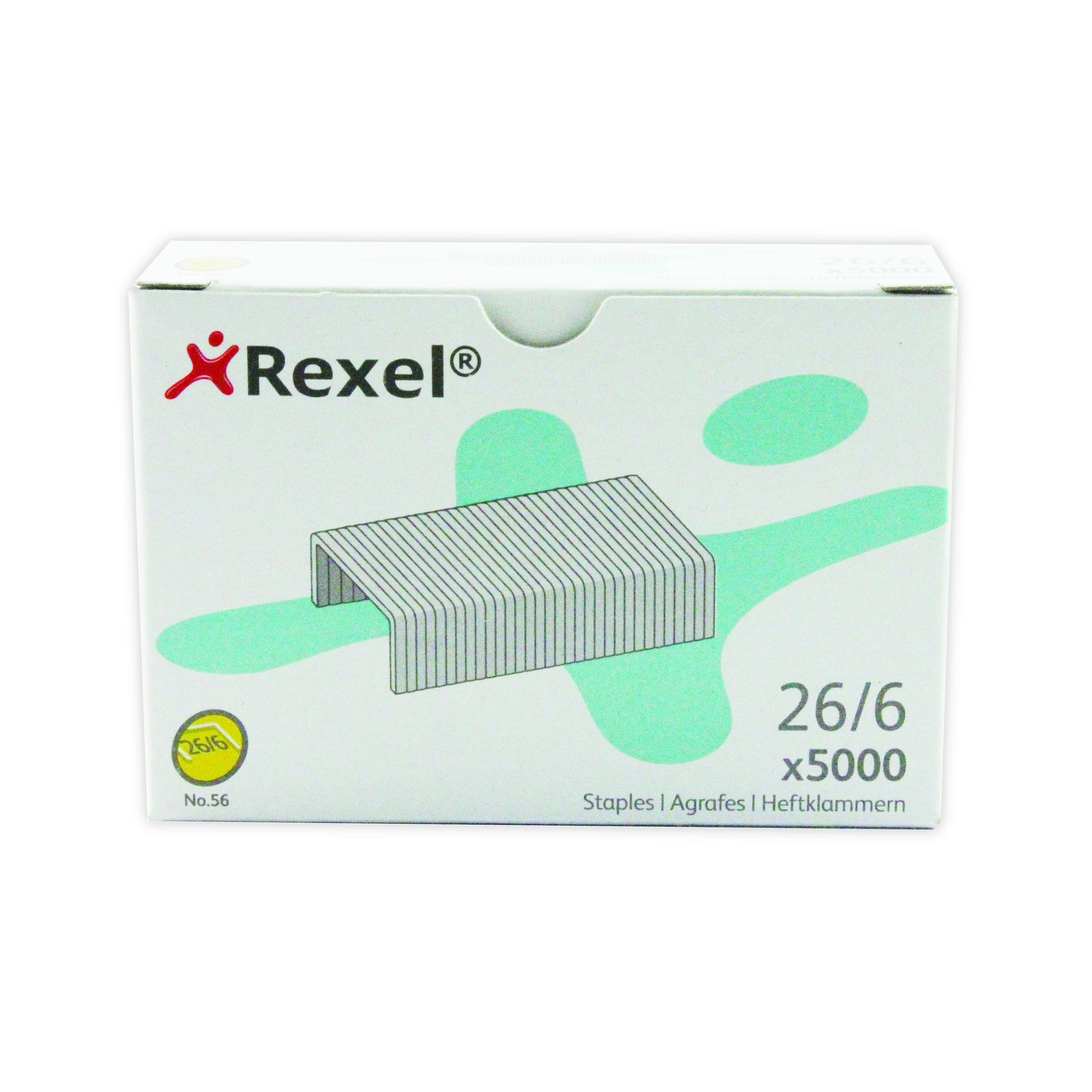 Rexel+Choices+No+56+Staples+6mm+%28Pack+of+5000%29+6025