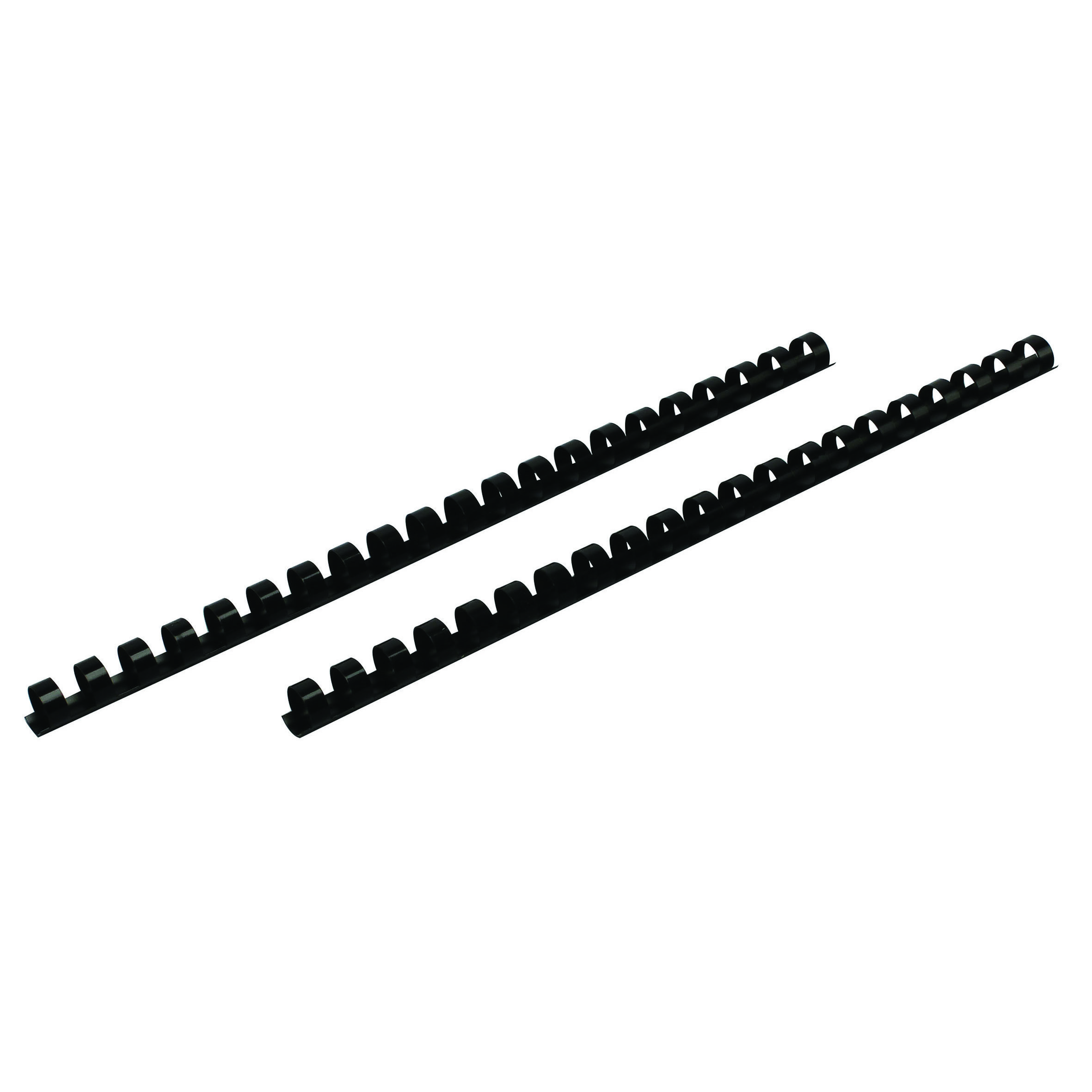 Fellowes+A4+Plastic+Binding+Combs+12mm+Black+%28Pack+of+100%29+5346502