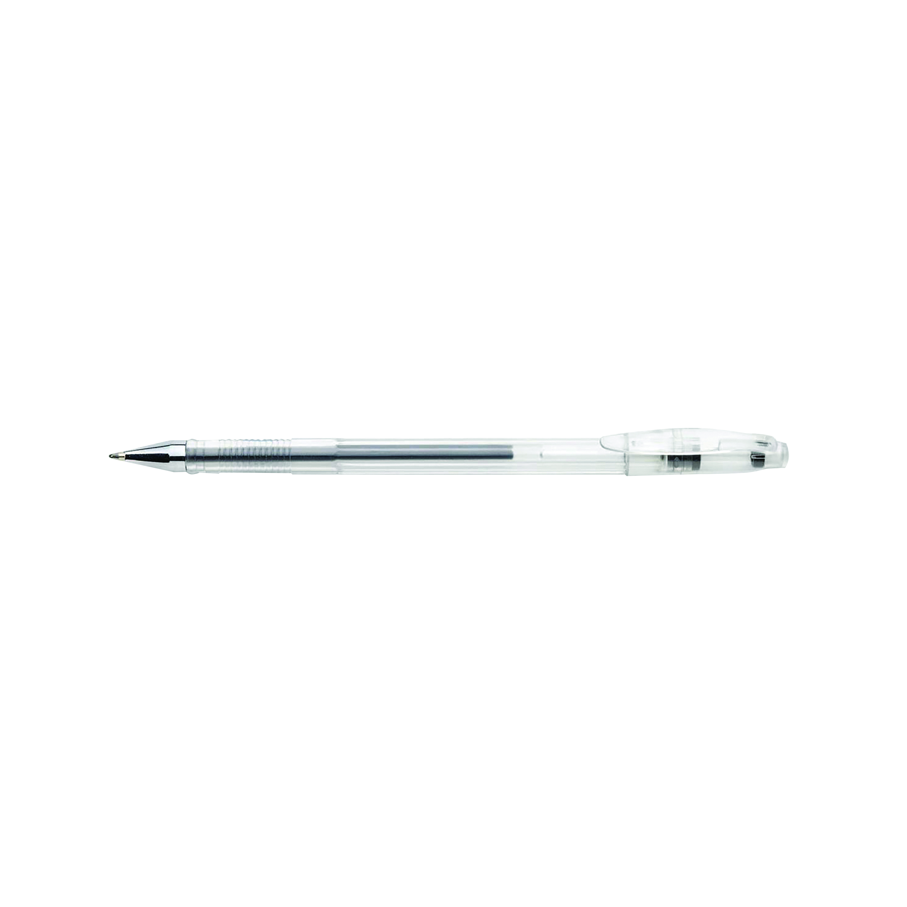 5+Star+Office+Roller+Gel+Grip+Pen+1.0mm+Tip+0.5mm+Line+Black+%28Pack+of+10%29