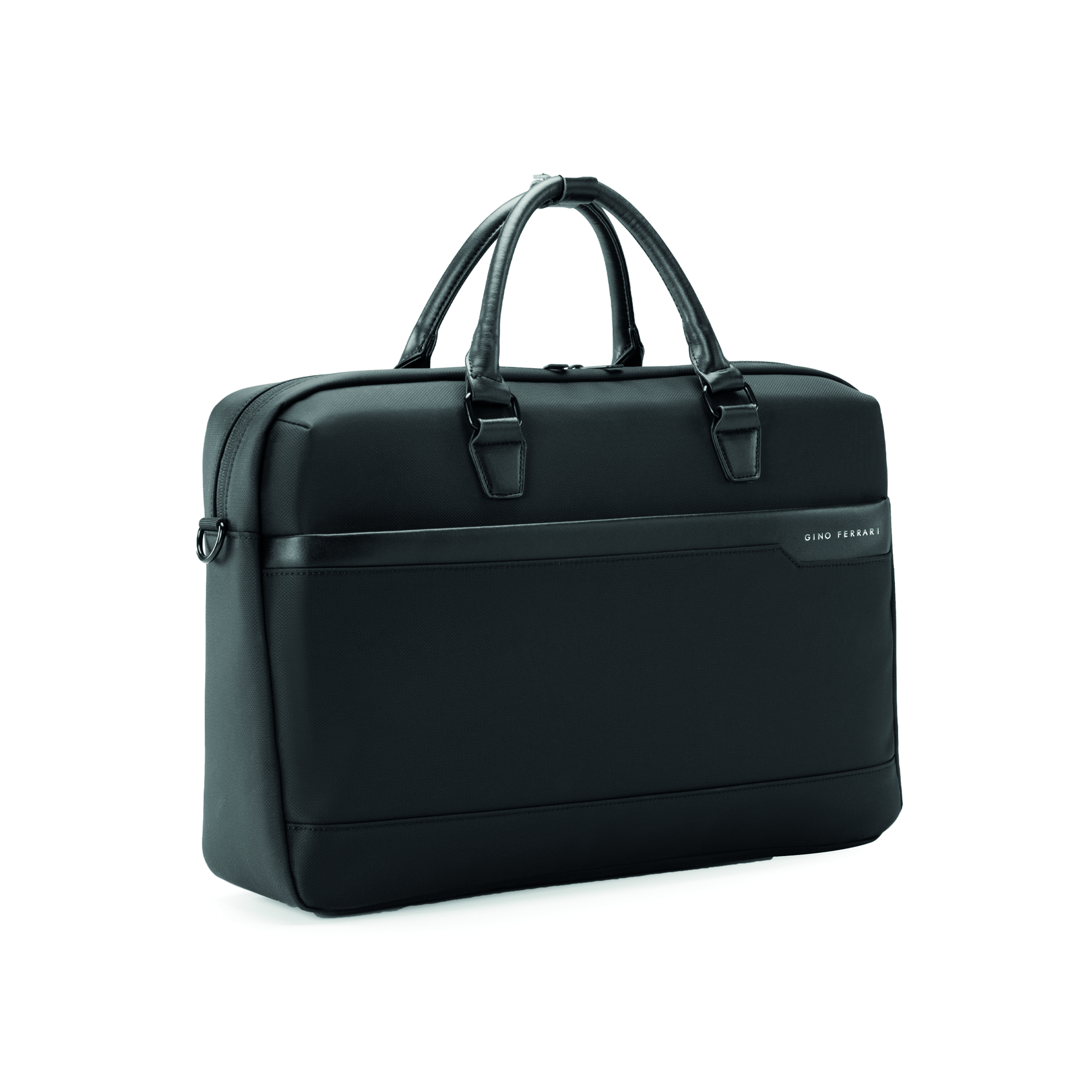 Gino+Ferrari+Apex+15.6+Inch+Laptop+Business+Bag+415x100x275mm+Black+GF640-01
