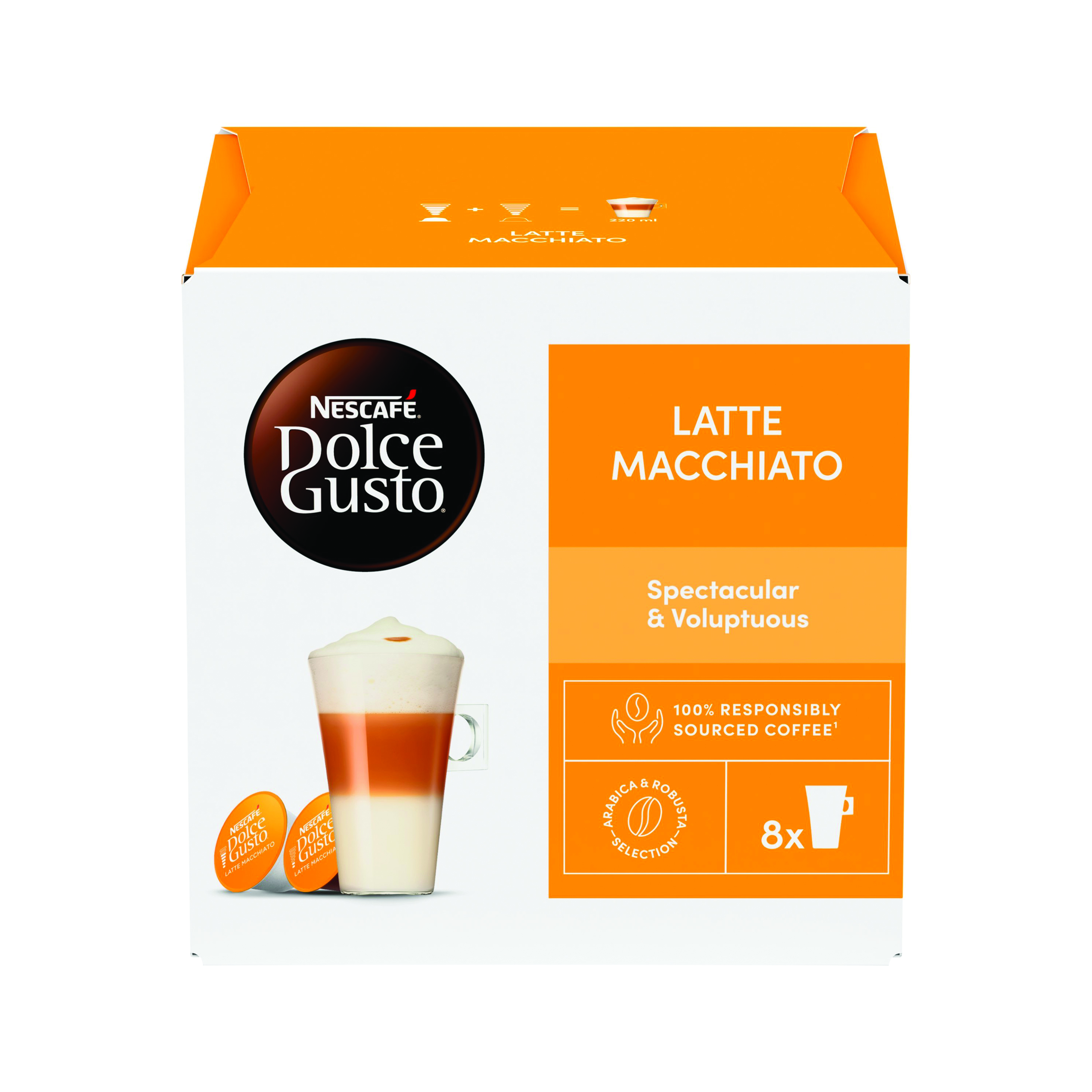Nescafe+Dolce+Gusto+Latte+Macchiato+Coffee+Capsules+%28Pack+of+48%29+12416323