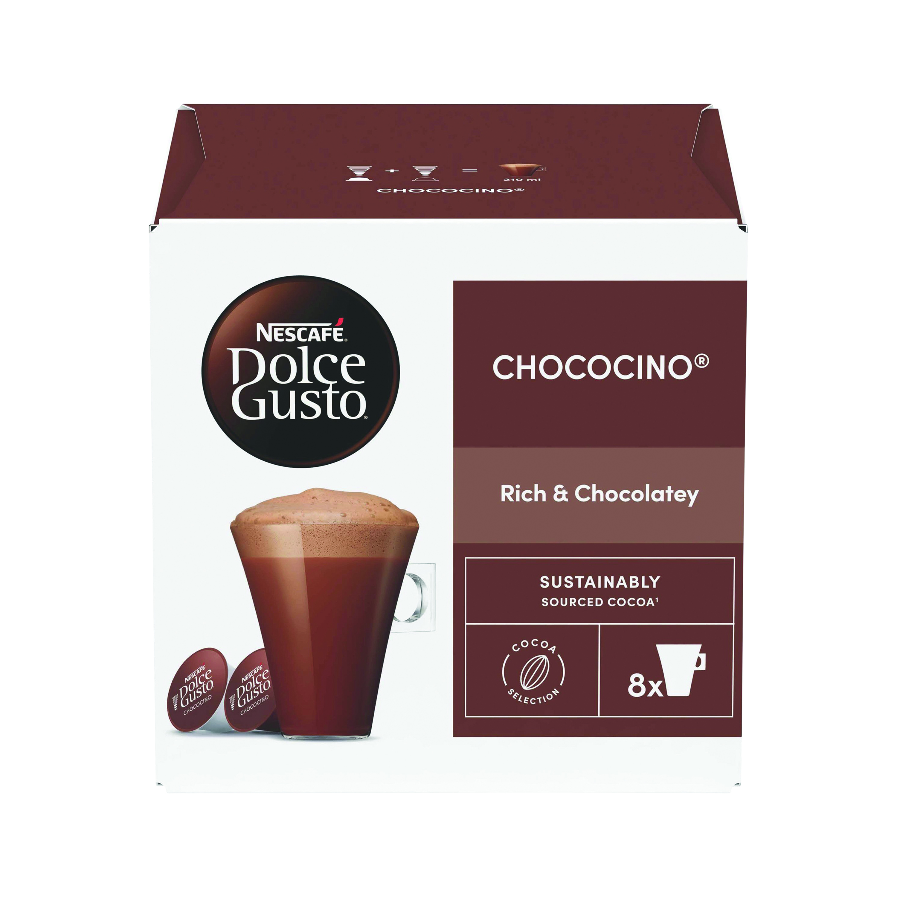 Nescafe+Dolce+Gusto+Chocolate+Capsules+%28Pack+of+48%29+12396892