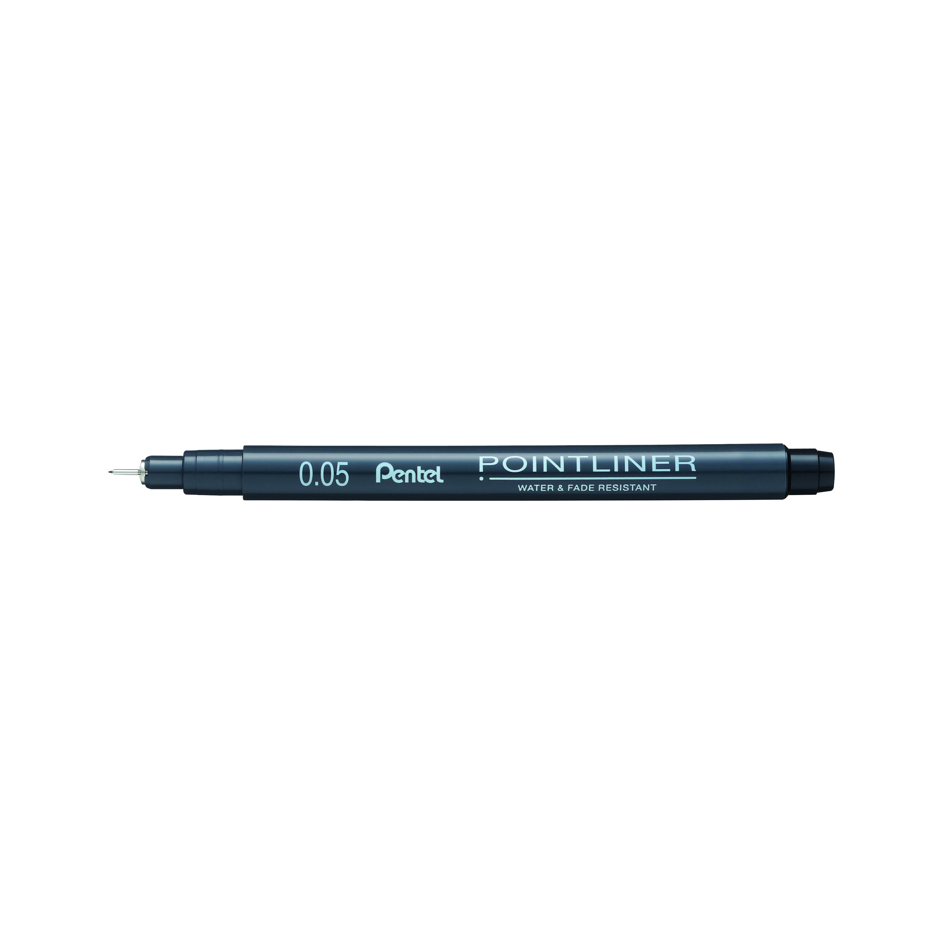 Pentel+Pointliner+Pigment+Liner+0.05mm+Black+%28Pack+of+12%29+S20P-05A