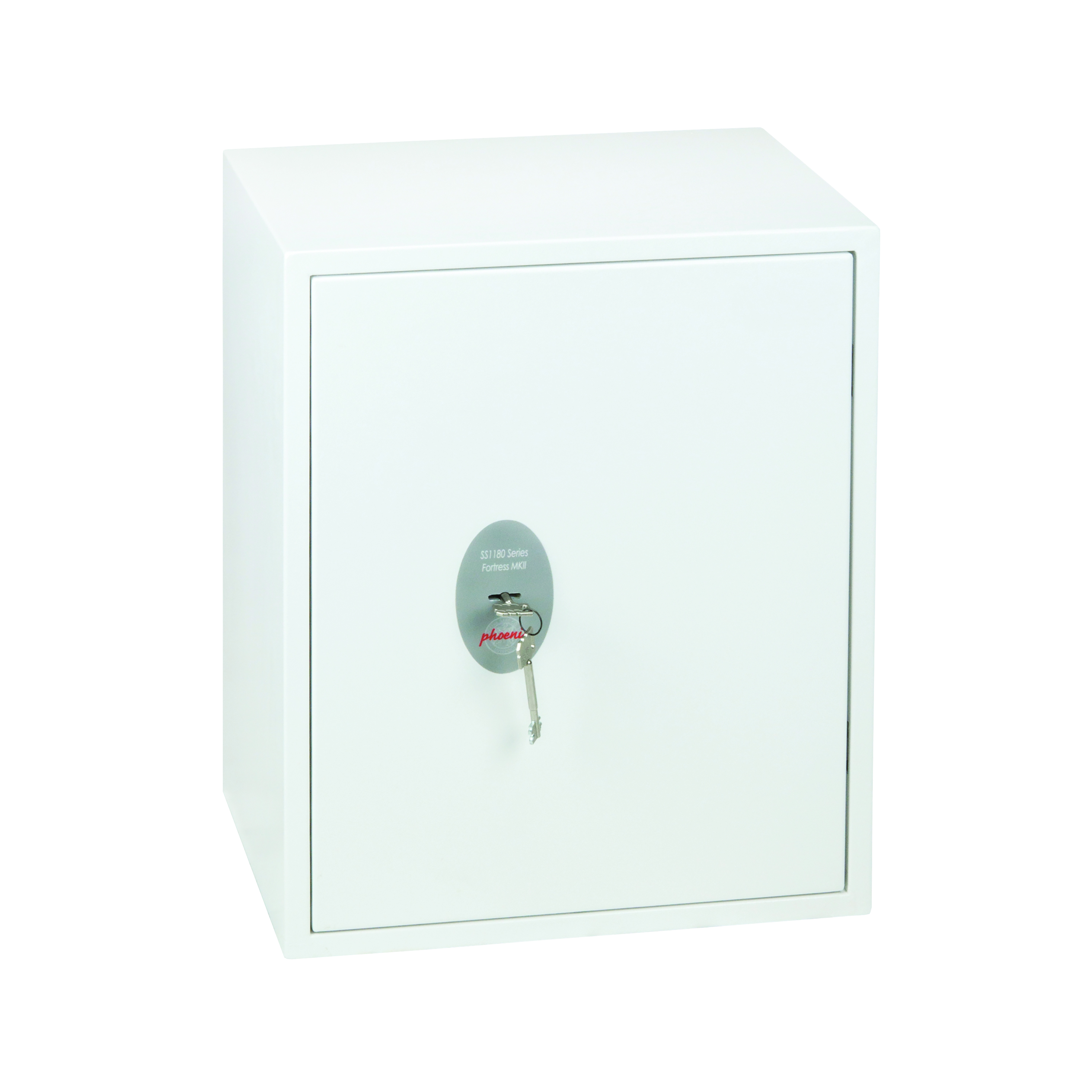 Phoenix+Fortress+High+Security+Safe+Size+3+S3+Key+Lock+White+SS1183K