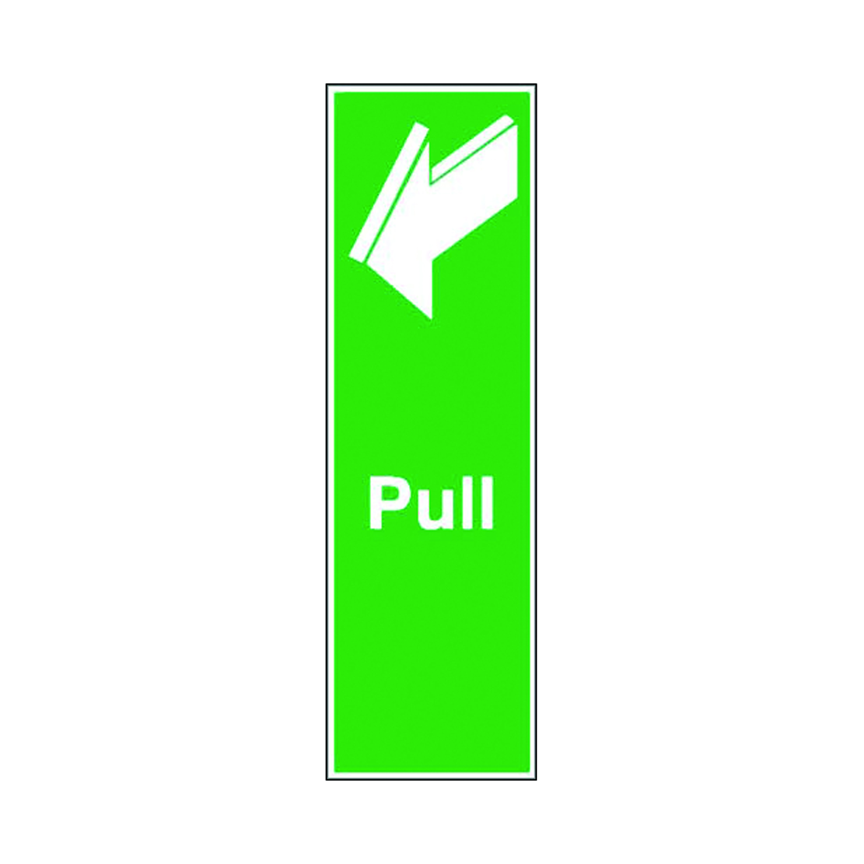 Safety+Sign+Pull+150x50mm+Self-Adhesive+%28Universal+symbol+and+colour+scheme%29+FX05312S
