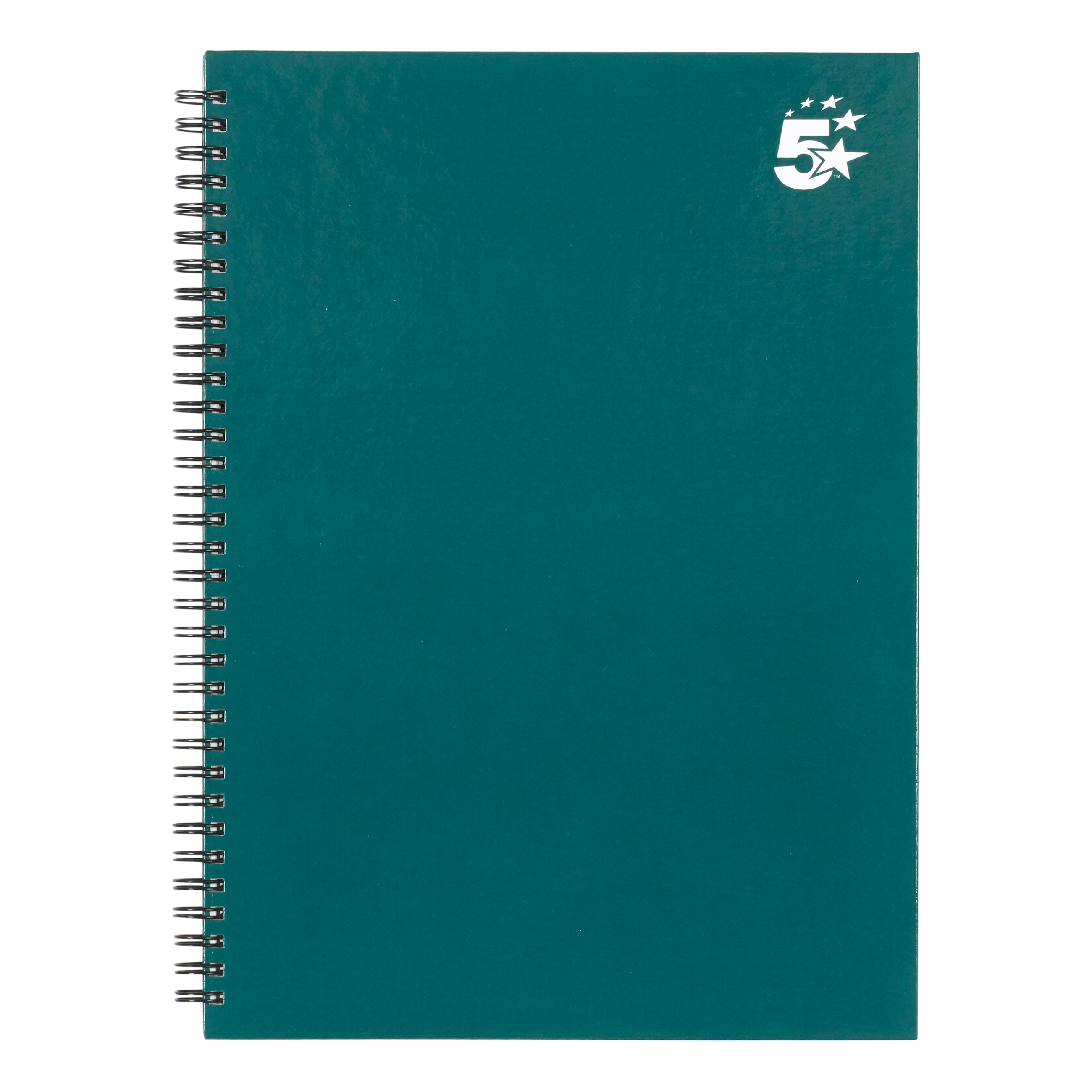 5+Star+Office+Twinbound+Hardback+A4+140Pg+Teal+%28Pack+of+5%29