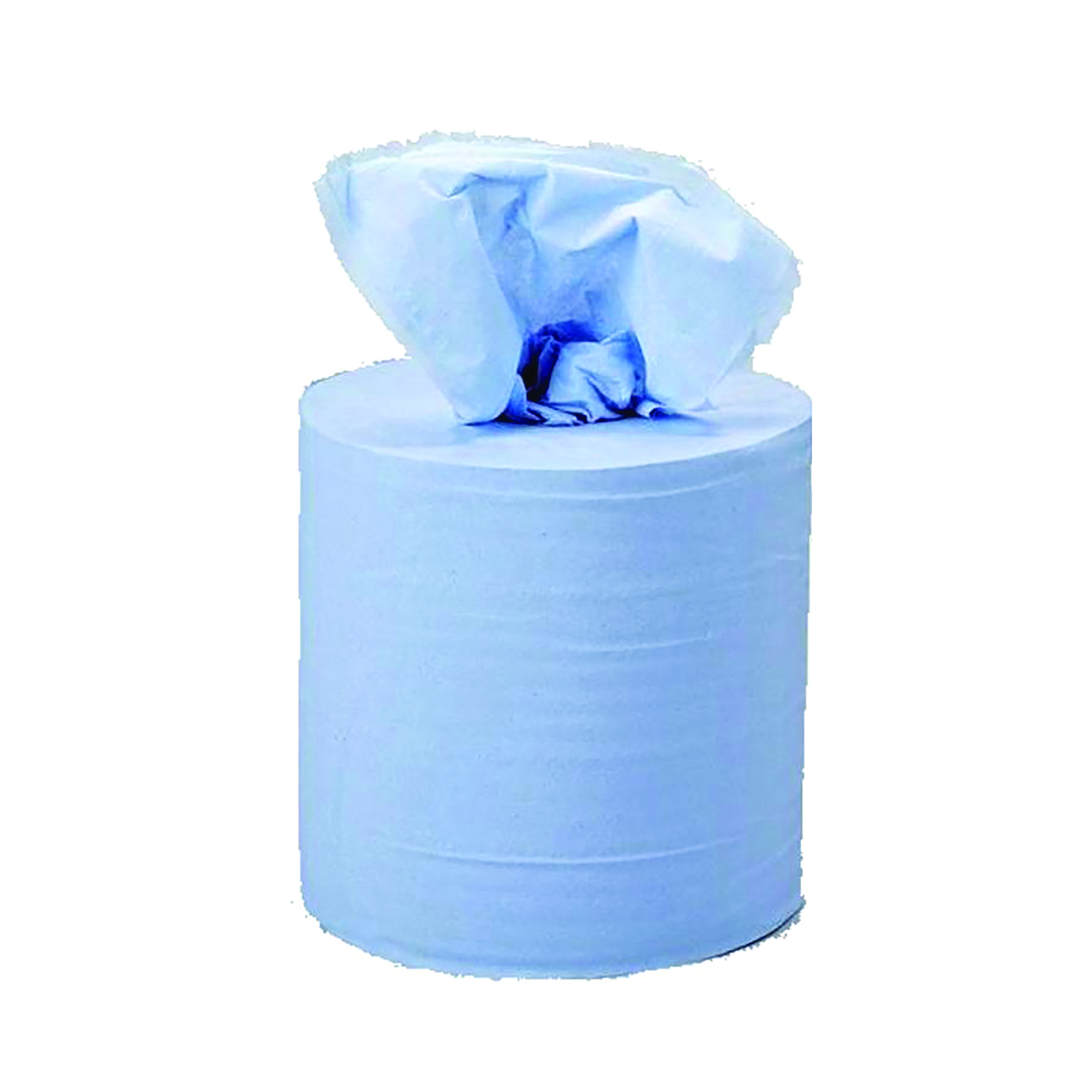 5+Star+Centrefeed+Tissue+Refill+for+Jumbo+Dispenser+1-Ply+150mx180mm+Blue+%28Pack+of+6%29