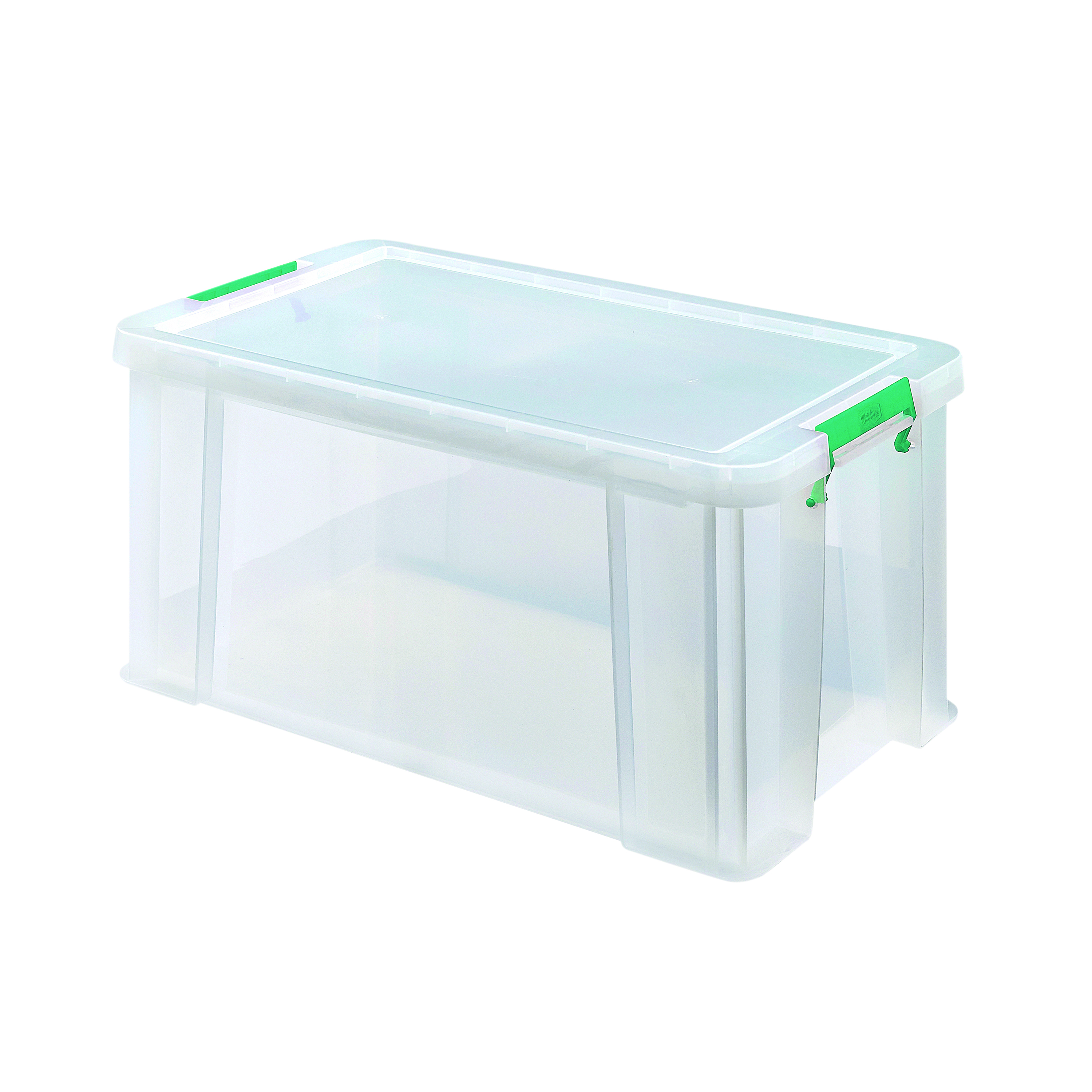 StoreStack+54+Litre+Storage+Box+W640xD380xH310mm+Clear+RB77234