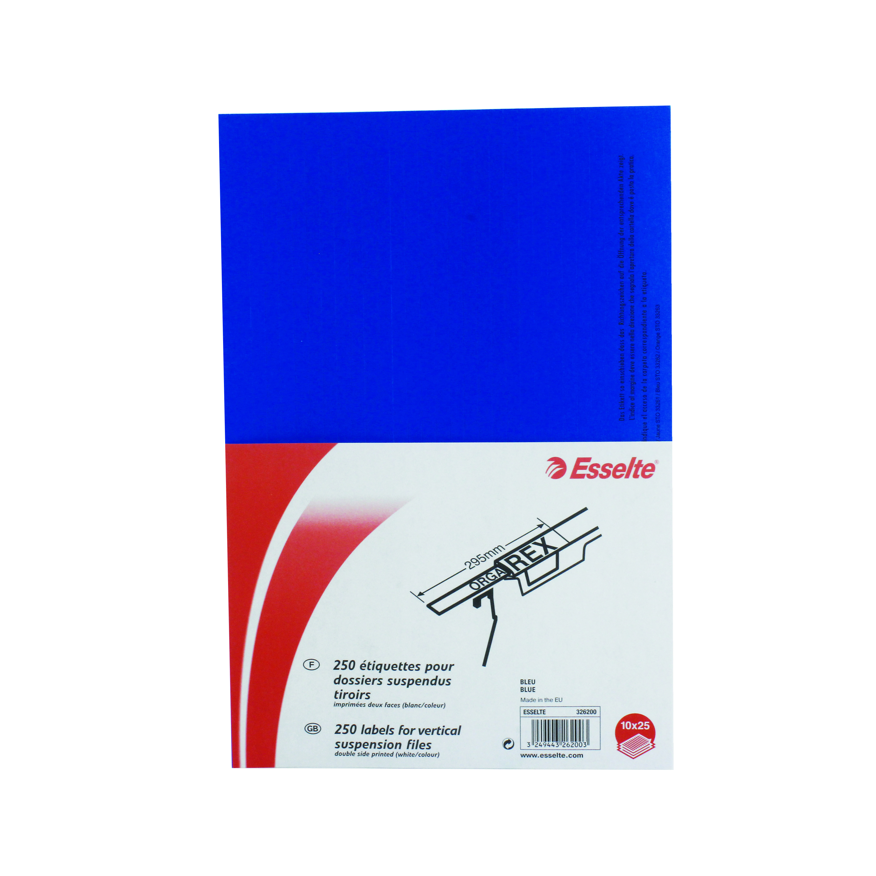 Orgarex+Suspension+File+Insert+White+%28Pack+of+250%29+326200