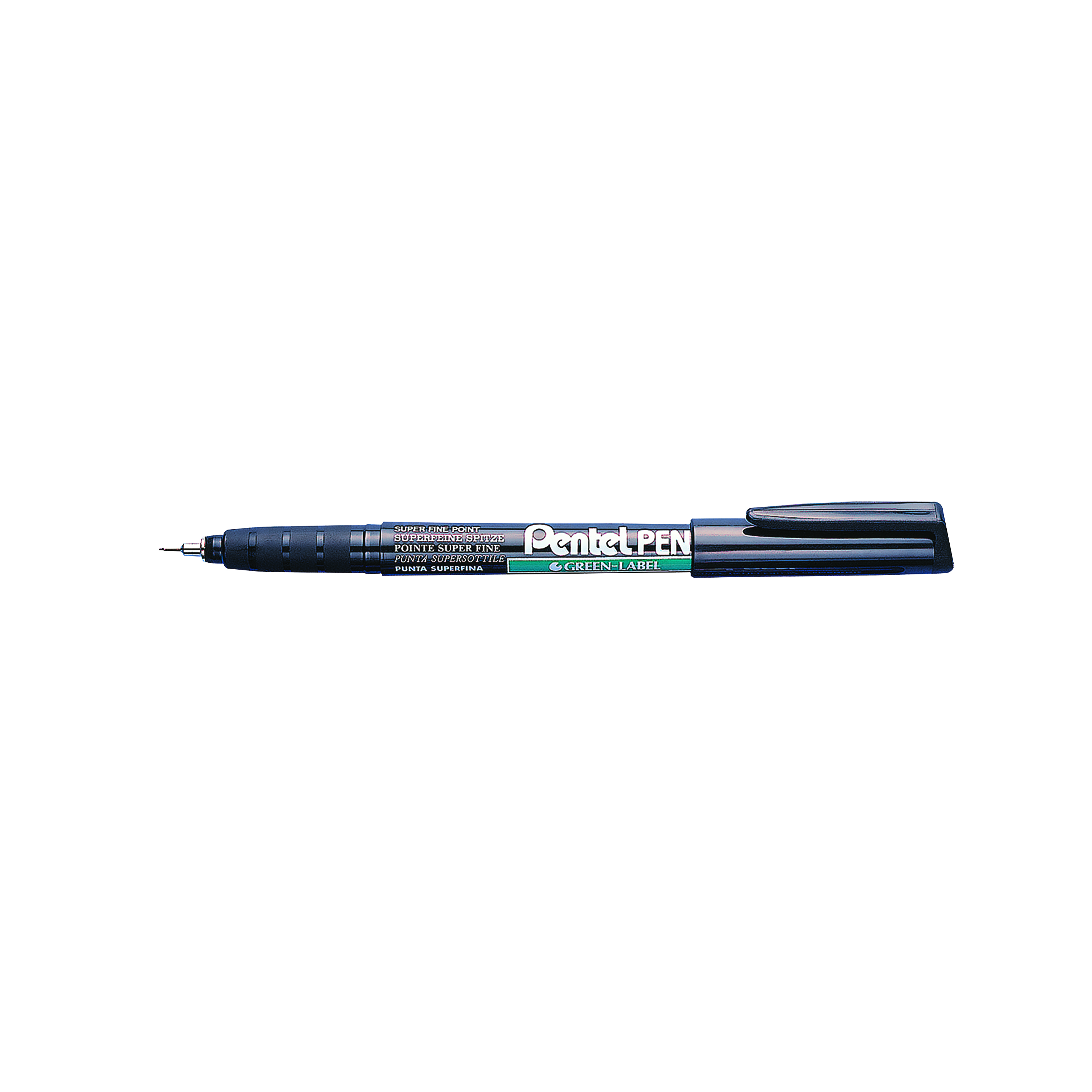 Pentel+Permanent+Marker+Super+Fine+Black+%28Pack+of+12%29+NMF50-A
