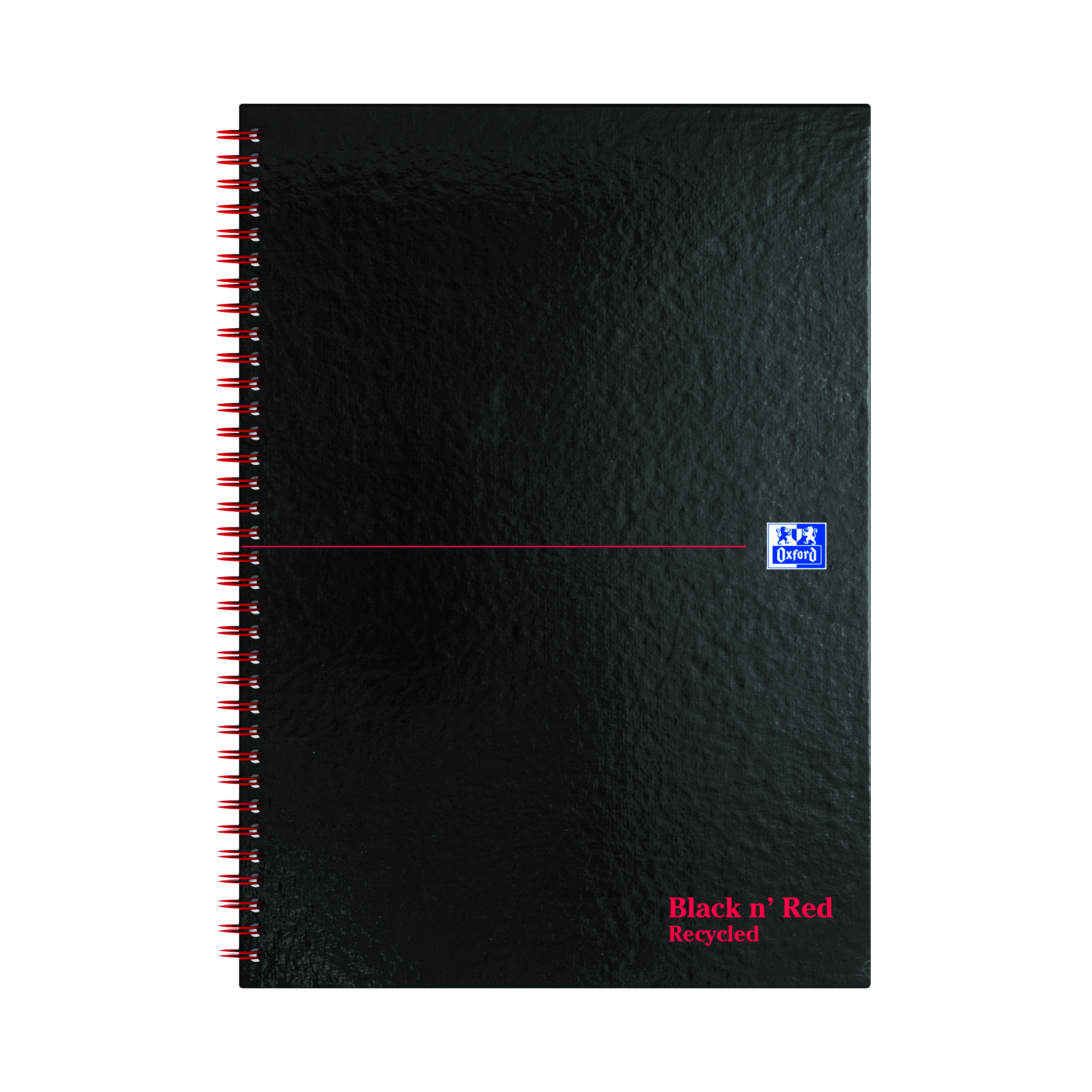 Black+n%26apos%3B+Red+Wirebound+Recycled+Ruled+Hardback+Notebook+A4+%28Pack+of+5%29+100080189