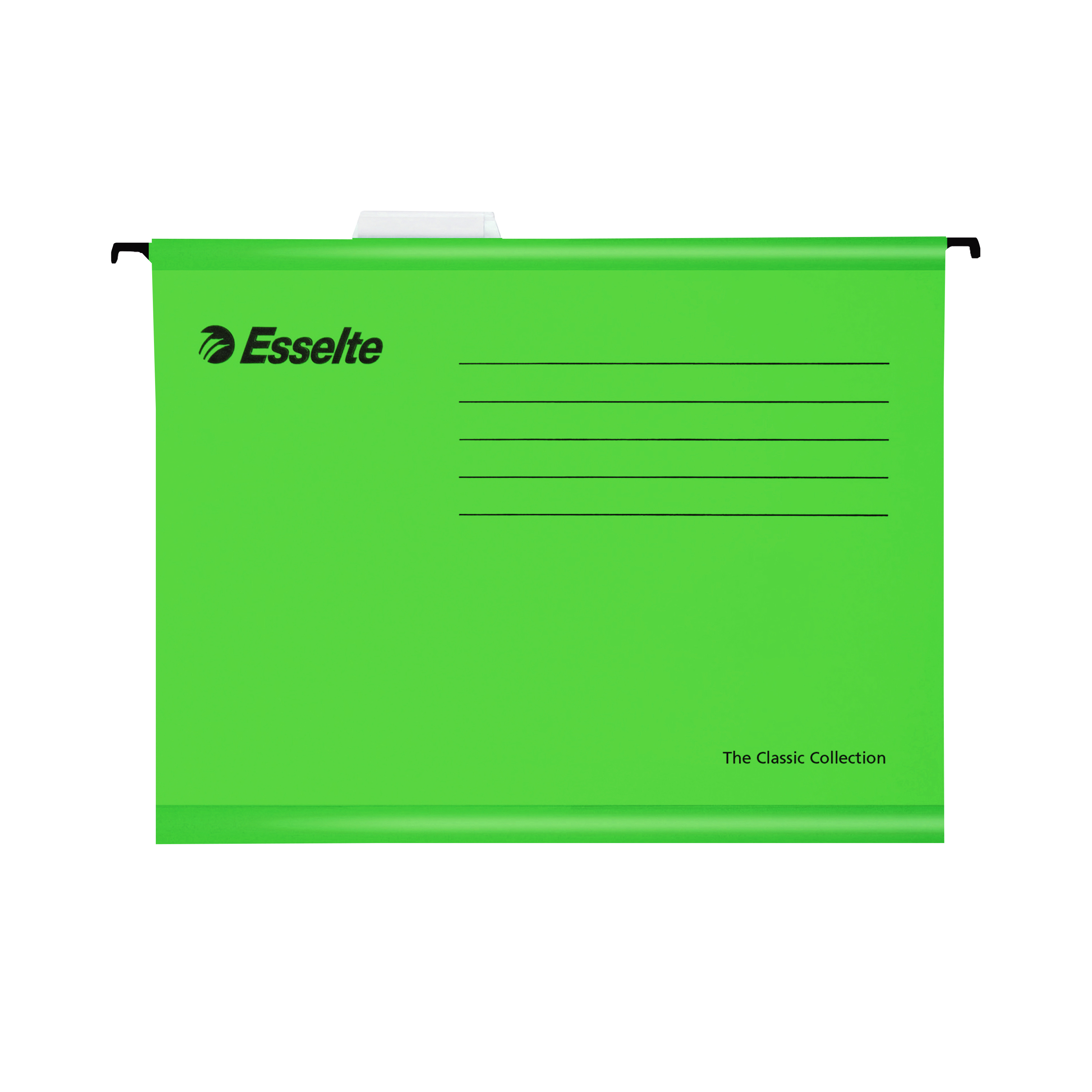 Esselte+Classic+Foolscap+Suspension+File+Green+%28Pack+of+25%29+90337