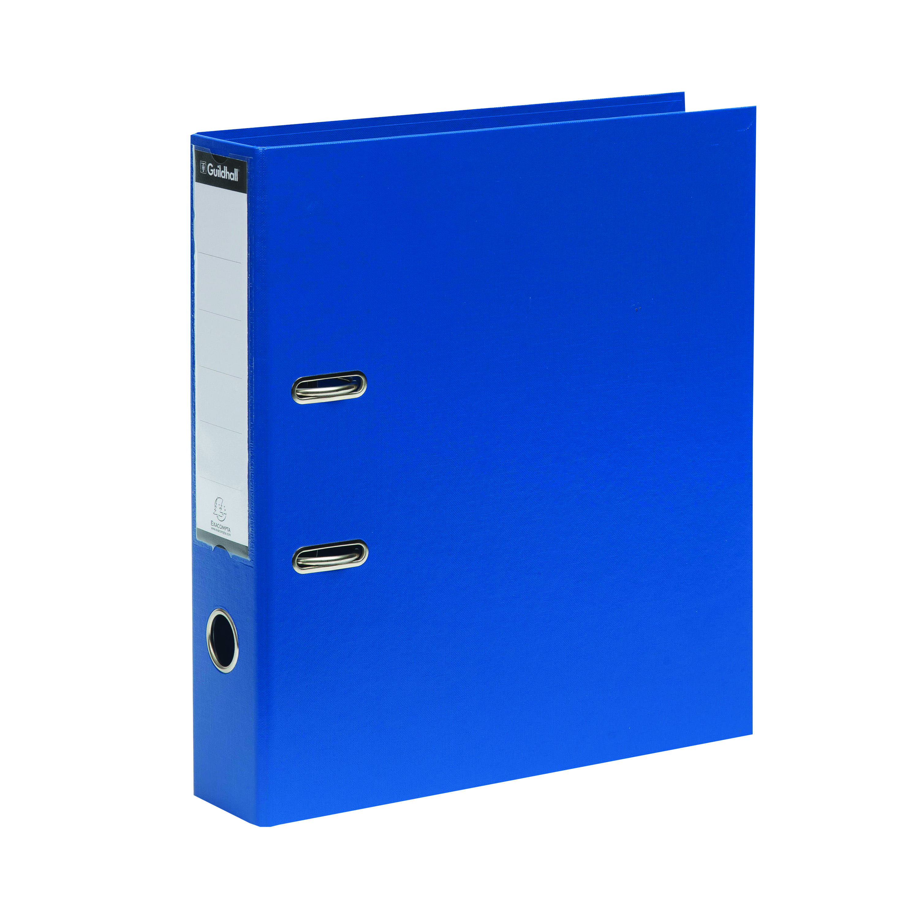 Exacompta+Guildhall+80mm+Lever+Arch+File+A4+Blue+%28Pack+of+10%29+222%2F2001Z