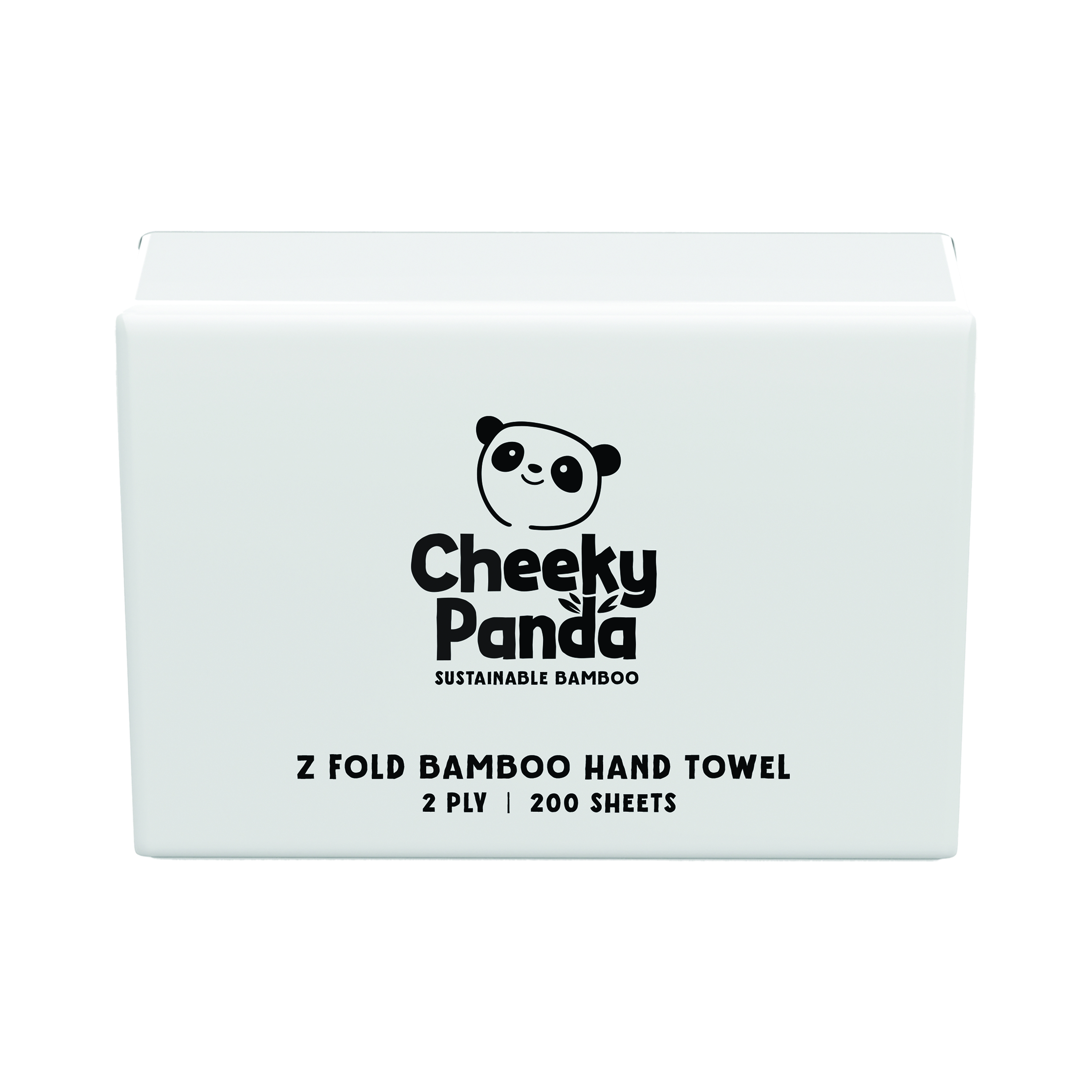 Cheeky+Panda+Z-Fold+2-Ply+Bamboo+Hand+Towel+200+Towels+per+Pack+%28Pack+of+15%29+ZHANDTW15