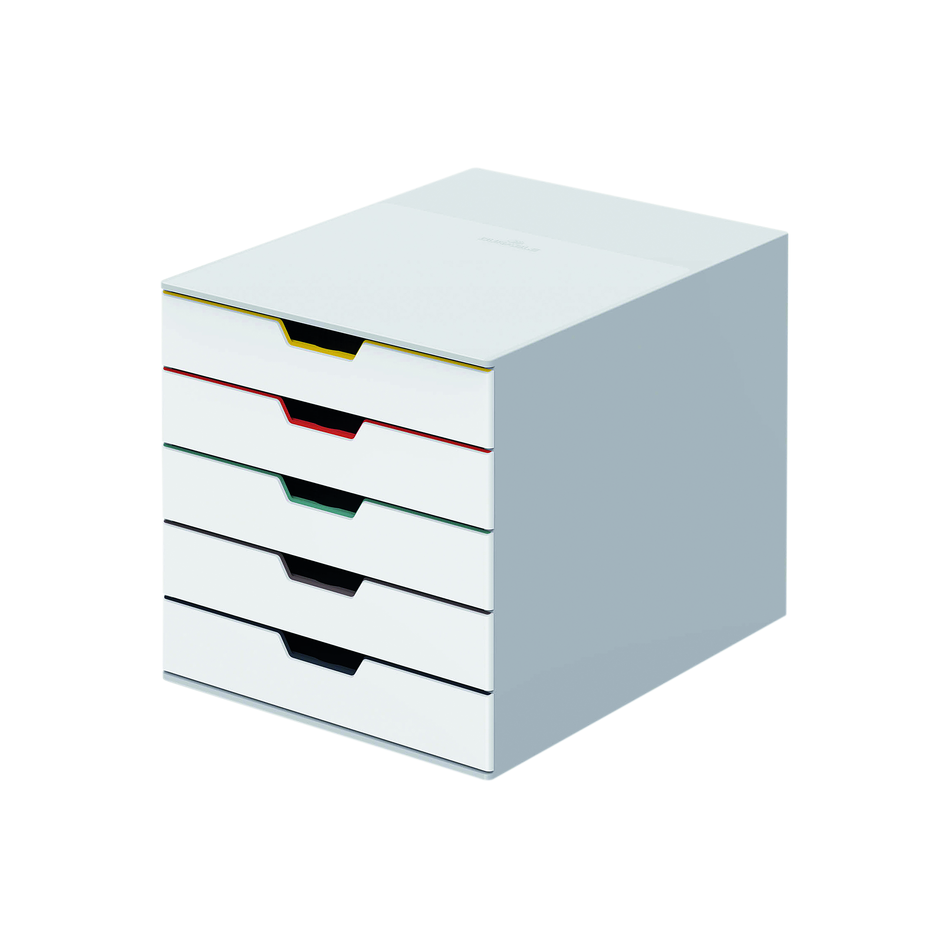 Durable+VARICOLOR+Desktop+Organiser+5+Drawer+Colour+Coded+Modular+Storage+A4%2B+762527