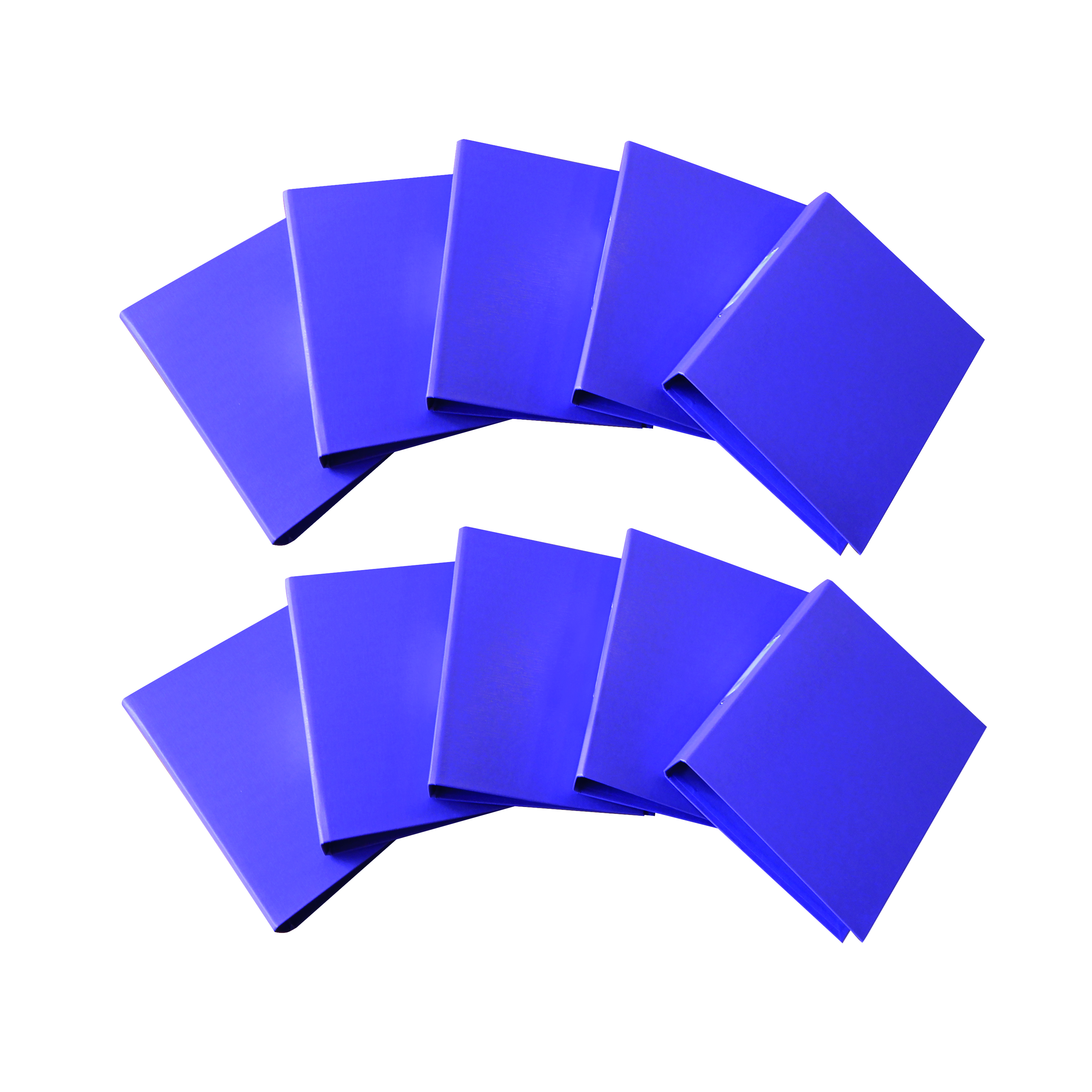 Q-Connect+25mm+2+Ring+Binder+Polypropylene+A4+Purple+%28Pack+of+10%29+KF01474
