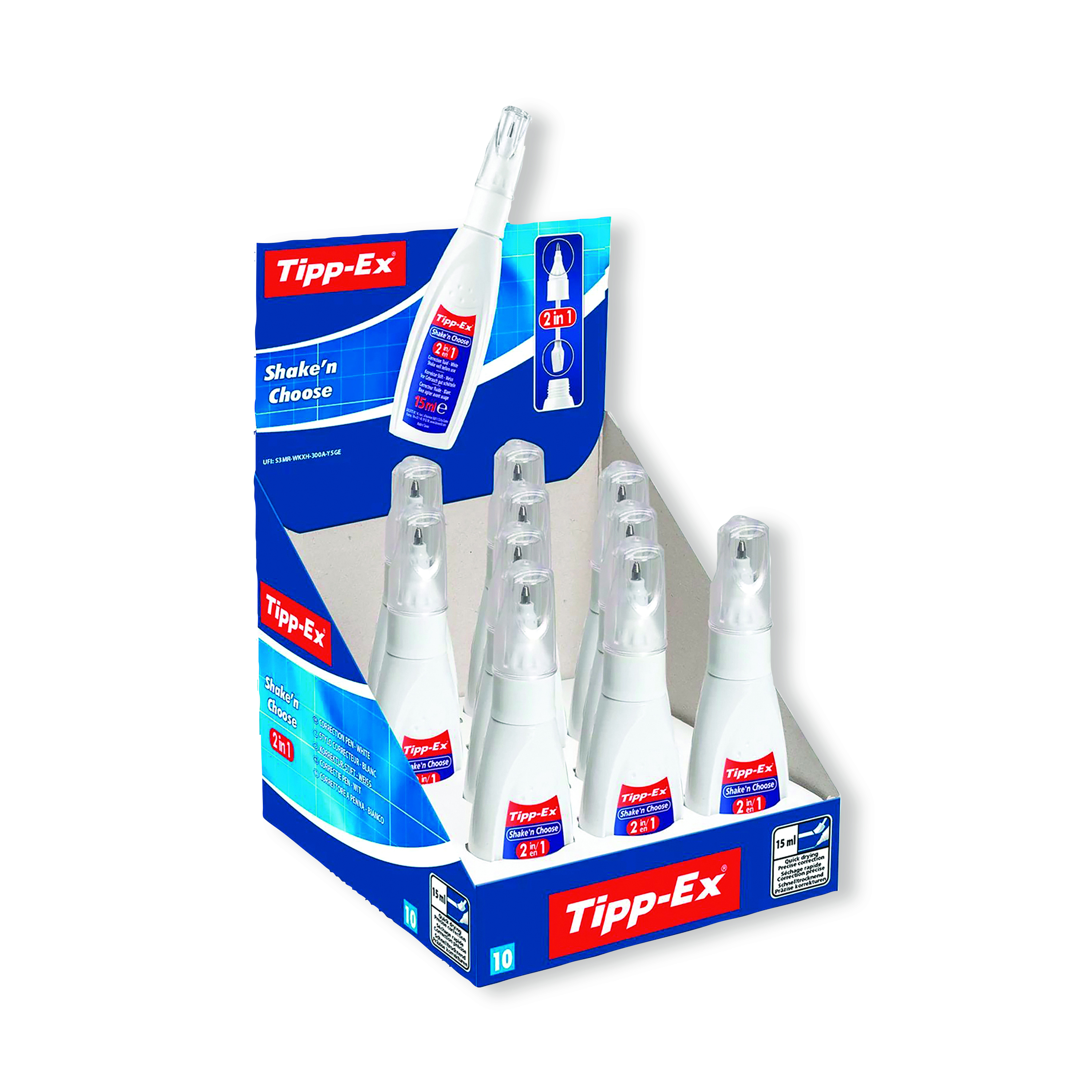 Tippex+Shake+and+Choose+Correction+Fluid+%2810+Pack%29+9017311