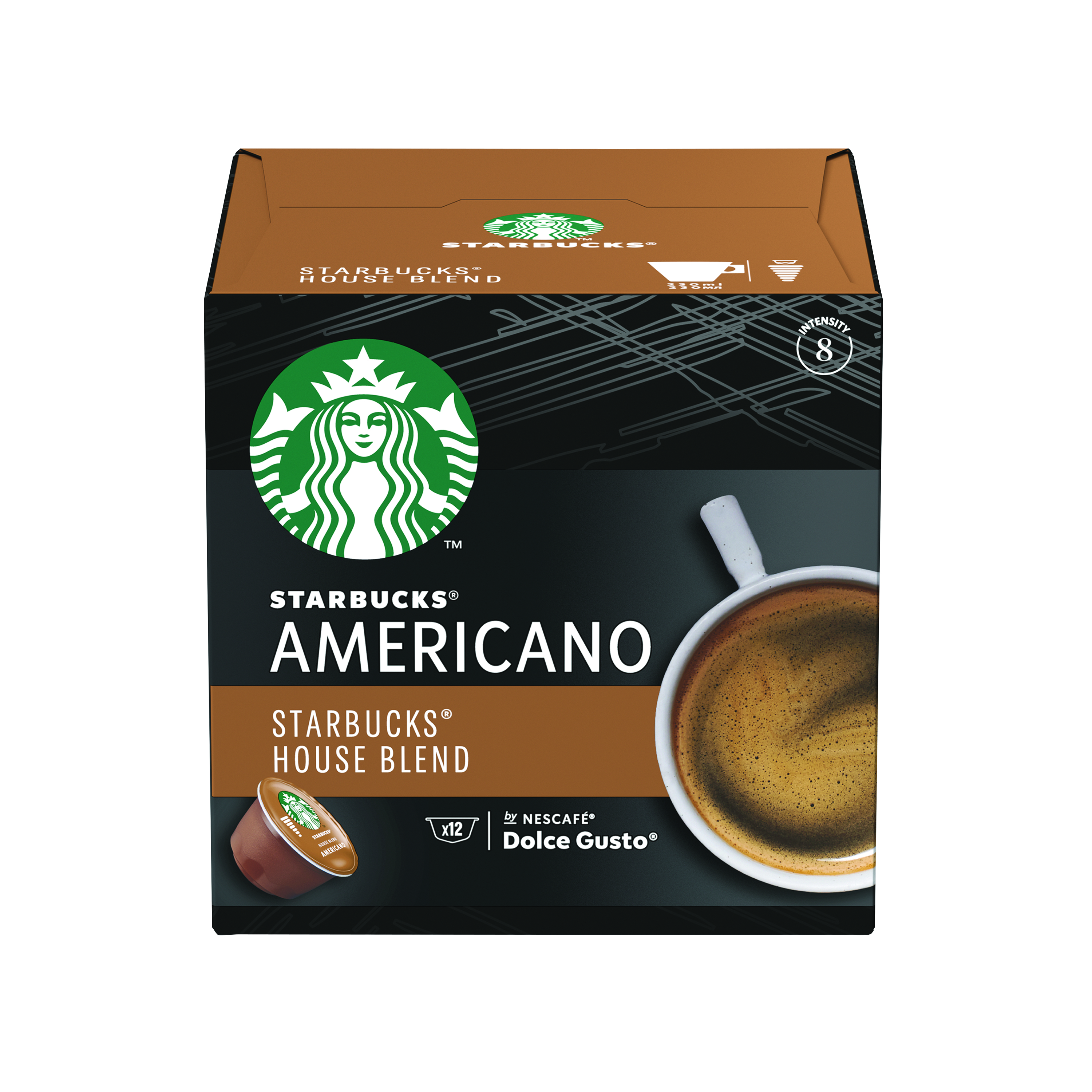 Nescafe+Dolce+Gusto+Starbucks+House+Blend+Americano+Medium+Roast+Coffee+Pods+%28Pack+of+36%29+12397697