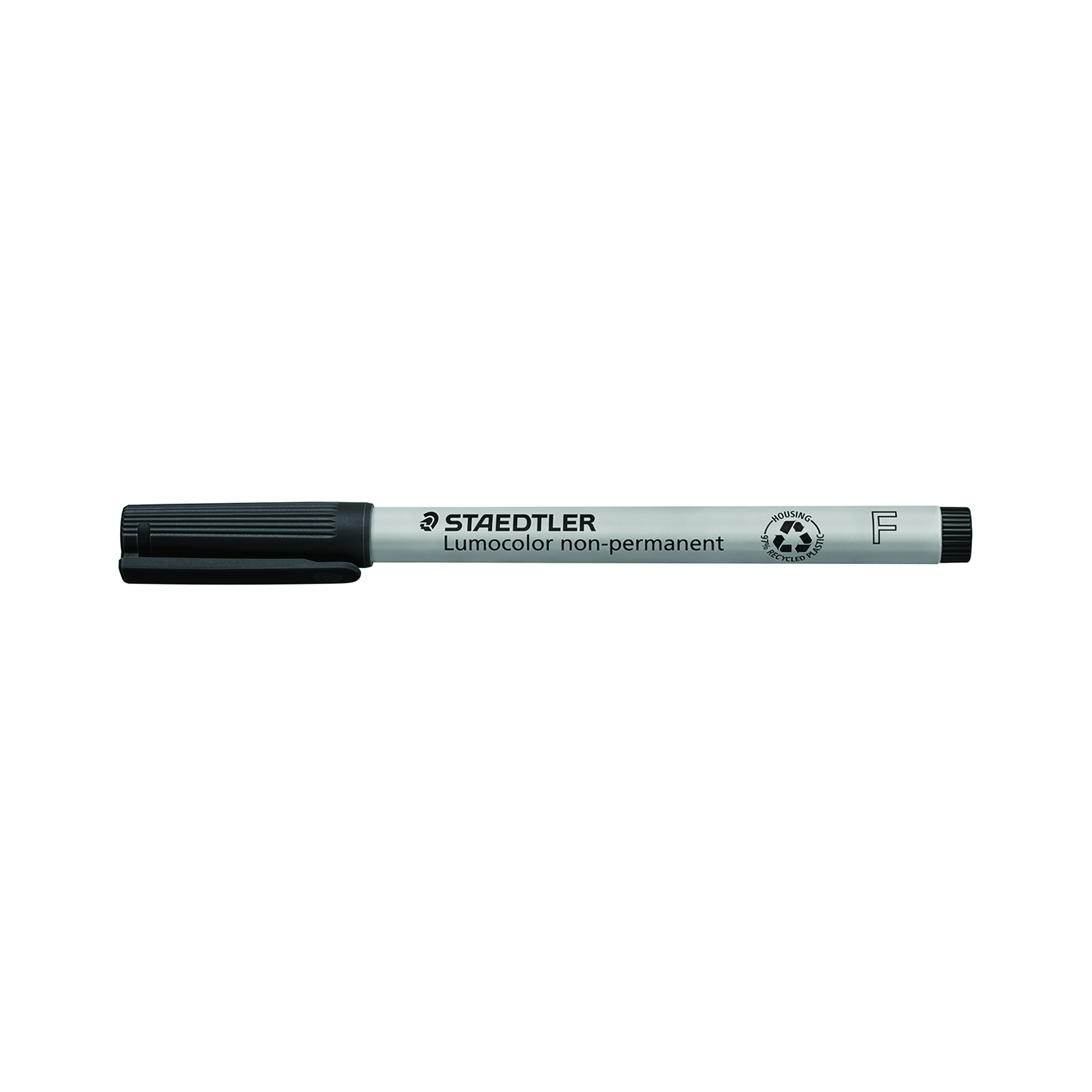 Staedtler+Lumocolor+Non-Permanent+Universal+Pen+Fine+0.6mm+%28Pack+of+10%29+Black+316-9