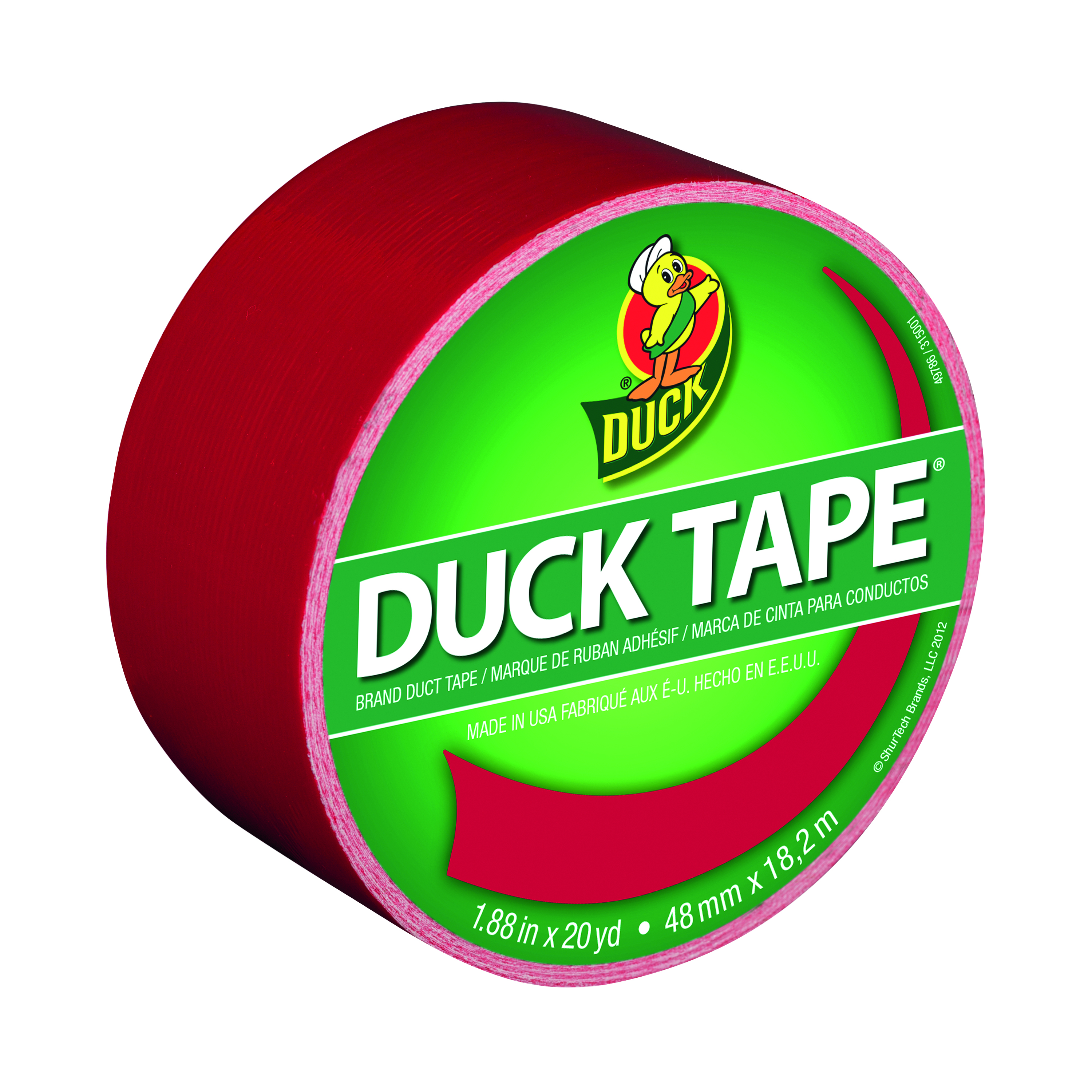 Ducktape+Coloured+Tape+48mmx18.2m+Red+%28Pack+of+6%29+1265014