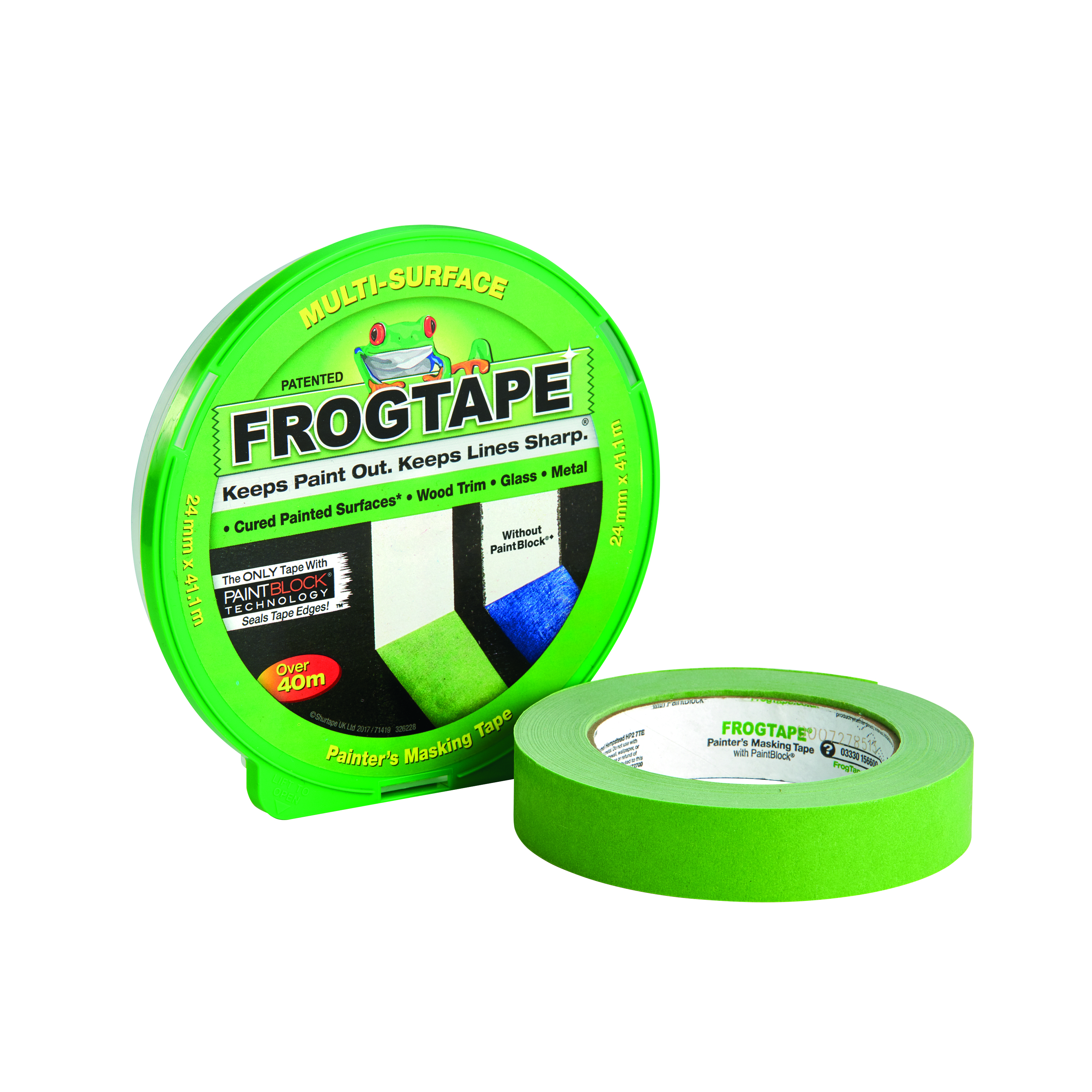 Frogtape+Multisurface+Masking+Tape+24mmx41.1m+150182