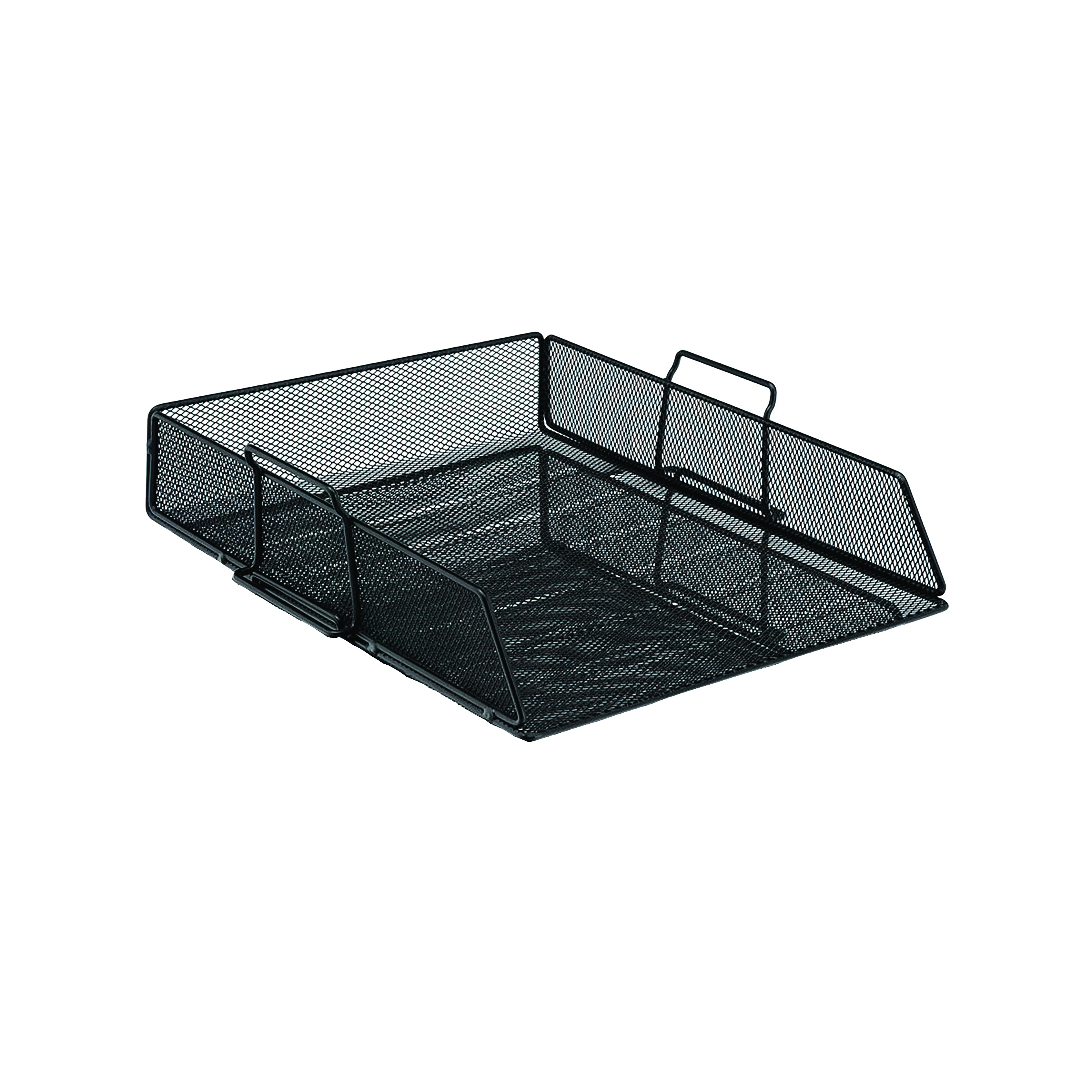 5+Star+Wire+Mesh+Letter+Tray+Black+287878