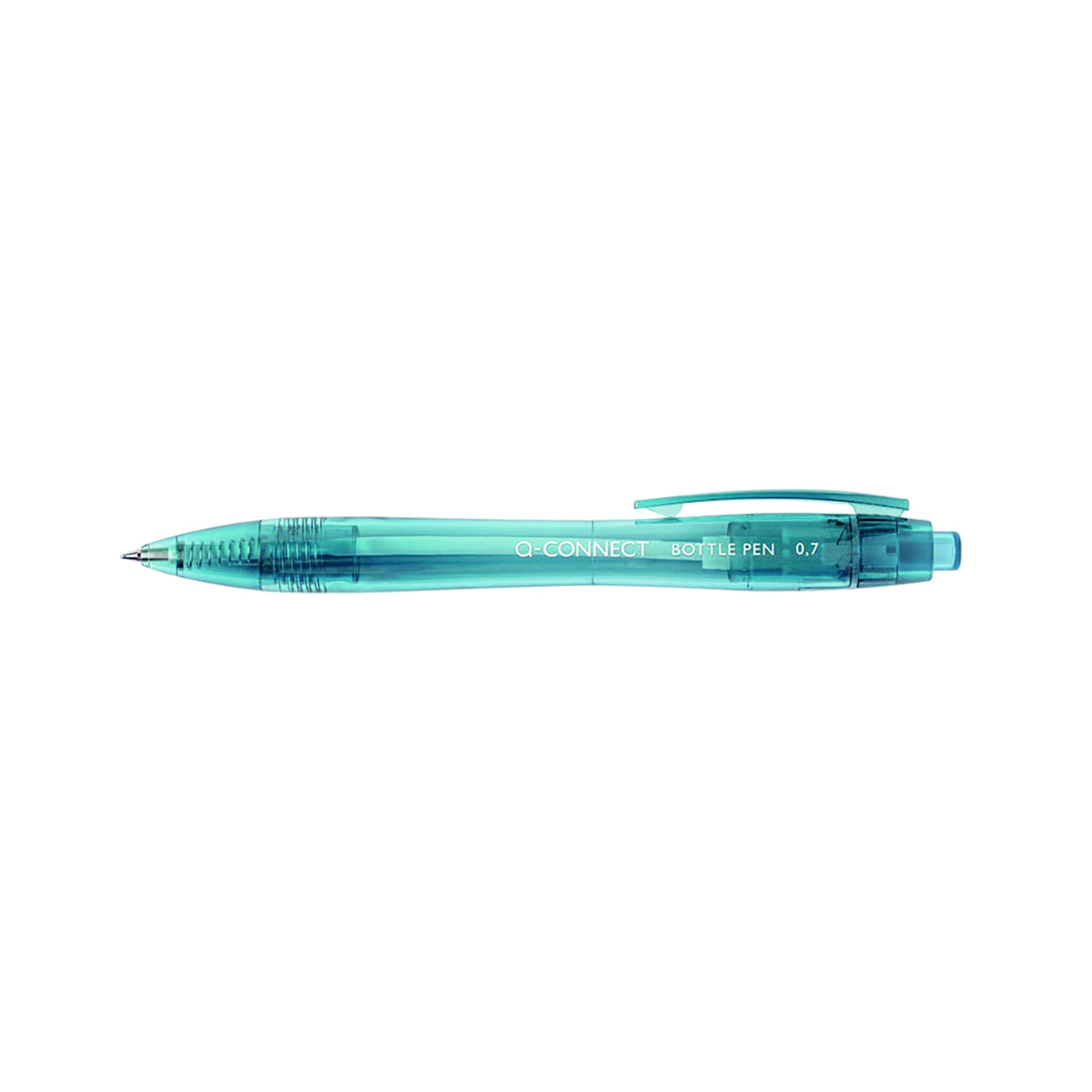 Q-Connect+Ballpoint+Pen+0.7mm+Recycled+Black+%28Pack+of+10%29+KF15002