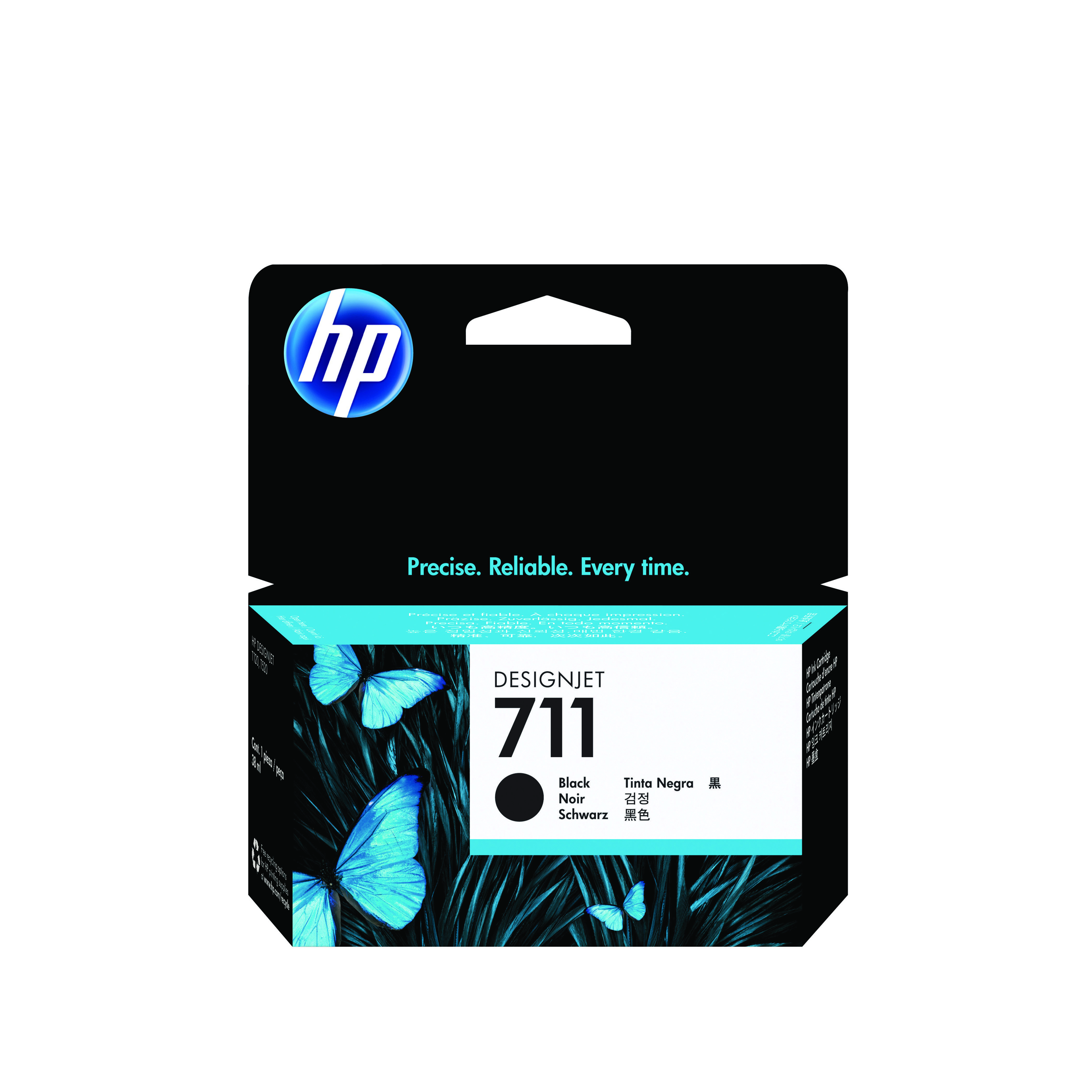 HP+711+DesignJet+Ink+Cartridge+38-ml+Black+CZ129A