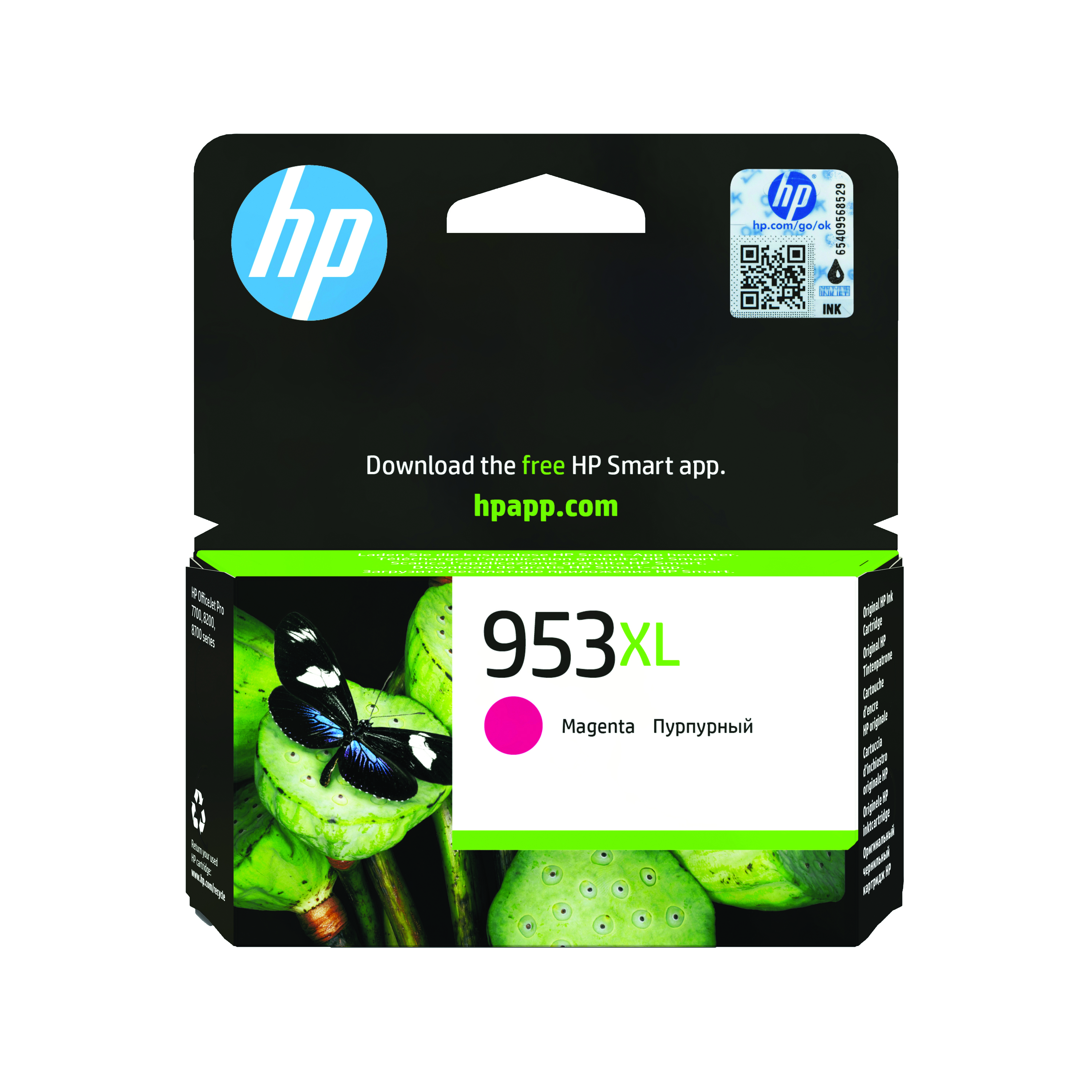 HP+953XL+Original+Ink+Cartridge+High+Yield+Magenta+F6U17AE