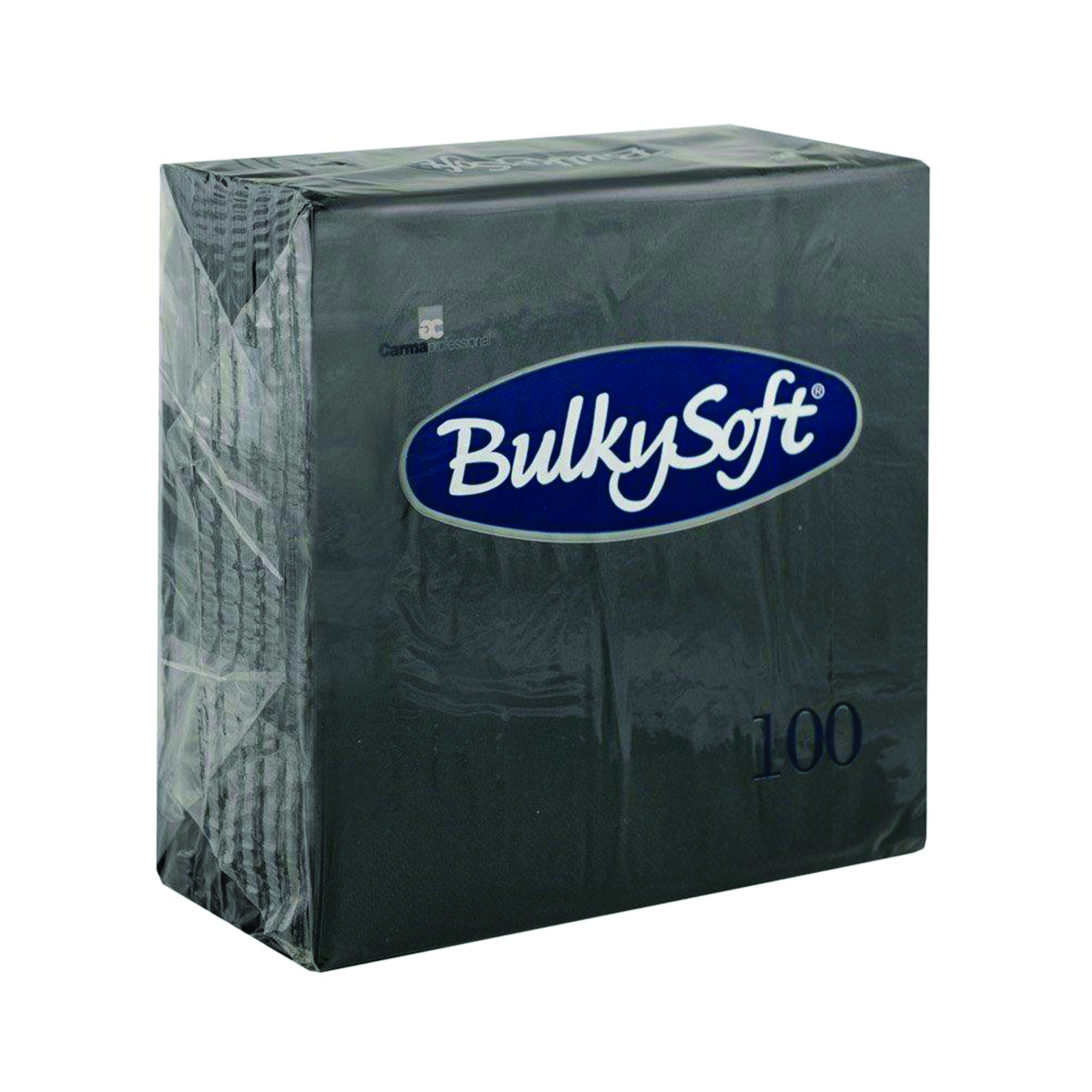 Paper+Napkins+2-Ply+330mm+Black+%28Pack+of+100%29+3324BKCOM
