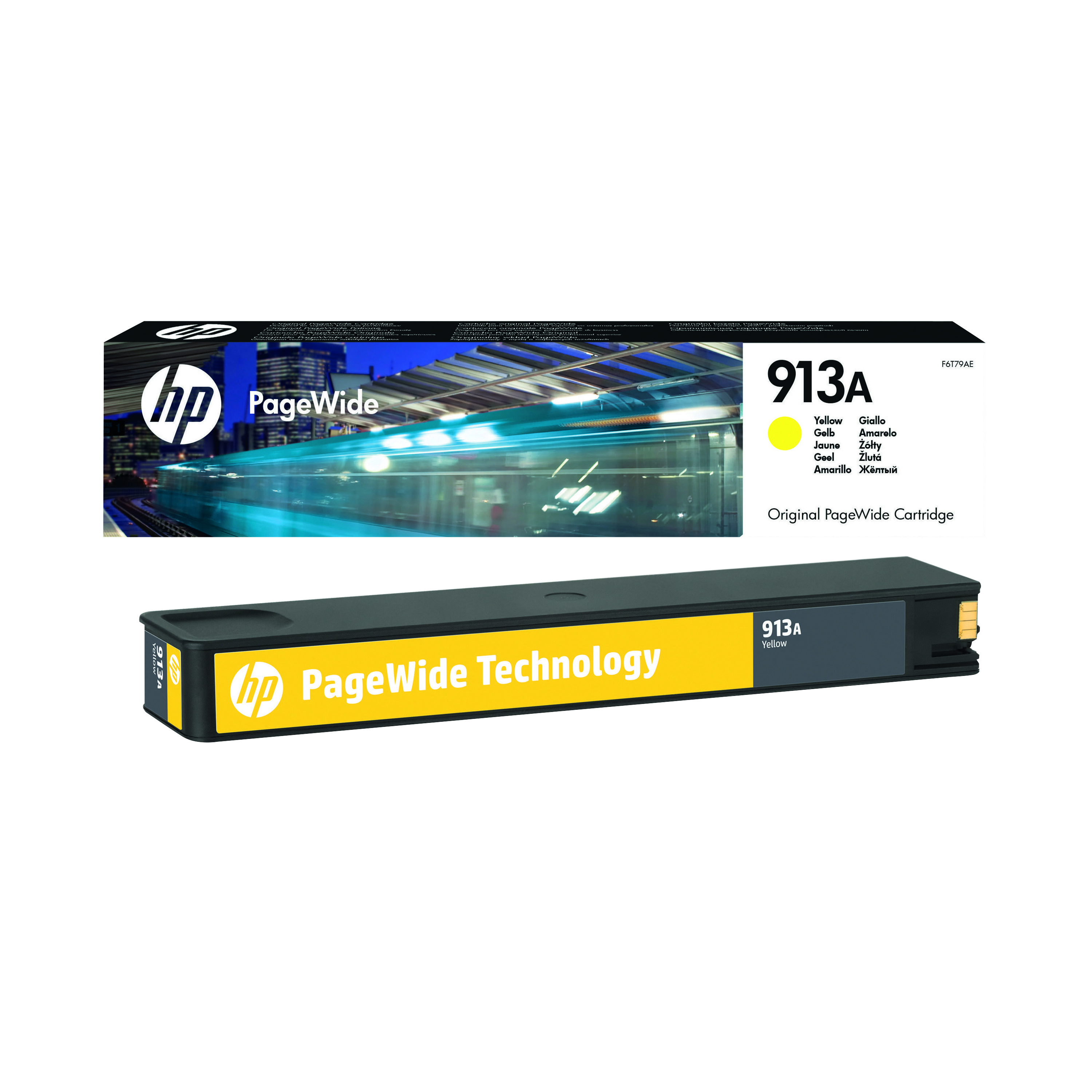 HP+913A+Original+PageWide+Cartridge+Yellow+F6T79AE