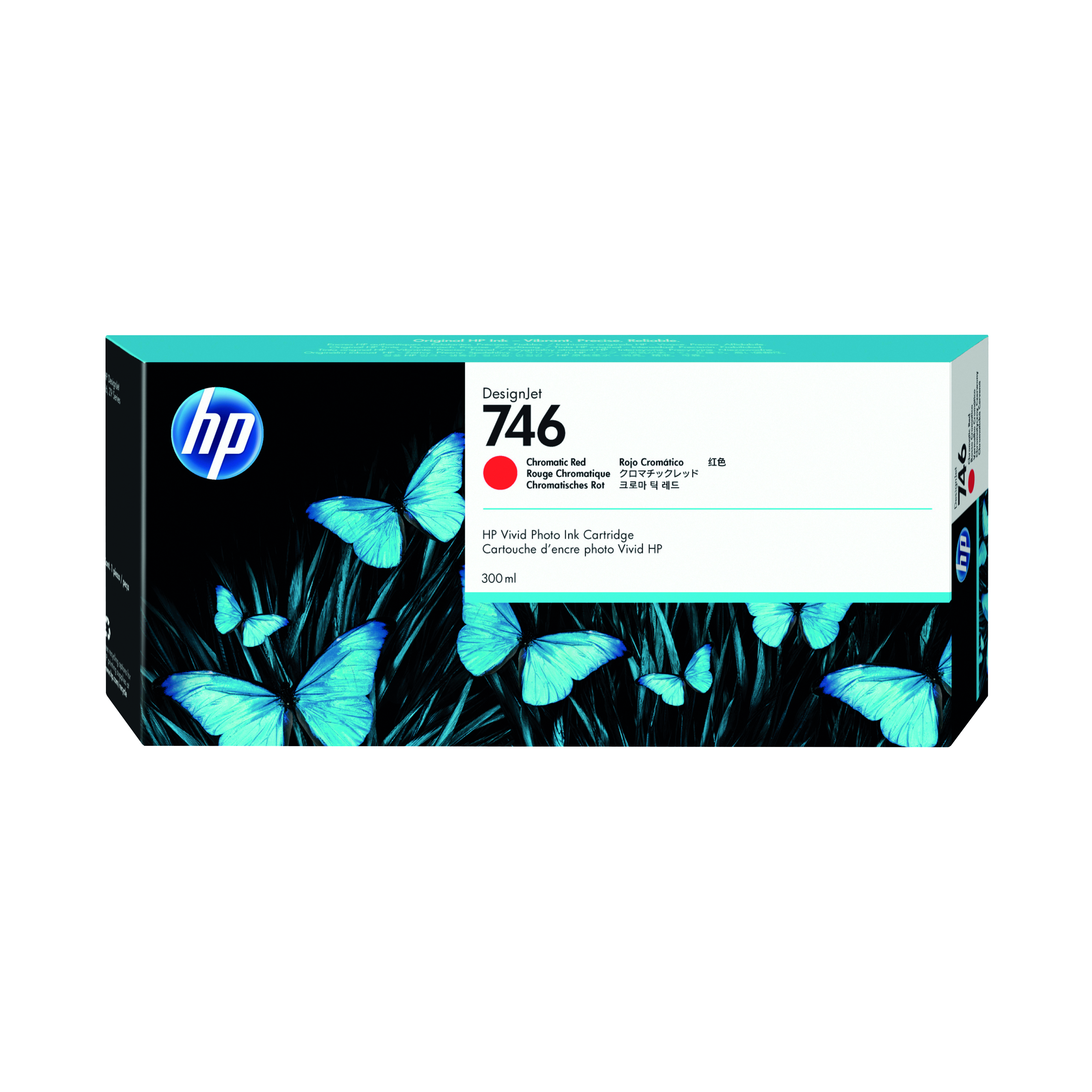 HP+746+Original+Ink+Cartridge+300-ml+Chromatic+Red+P2V81A