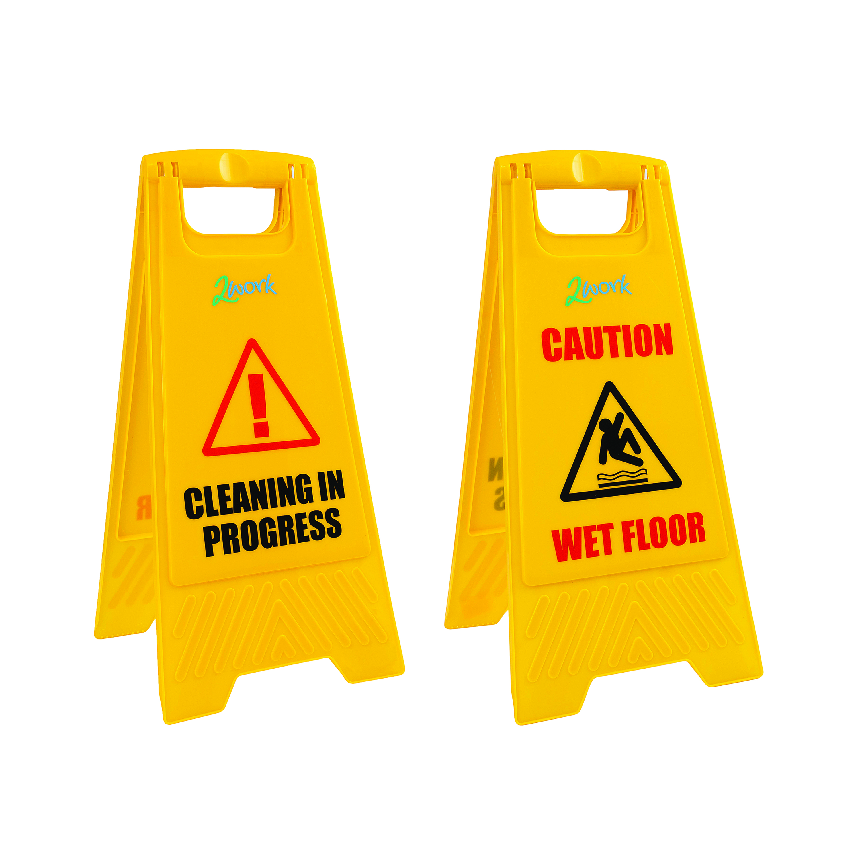 2Work+Recycled+Wet+Floor+Sign+2W10132