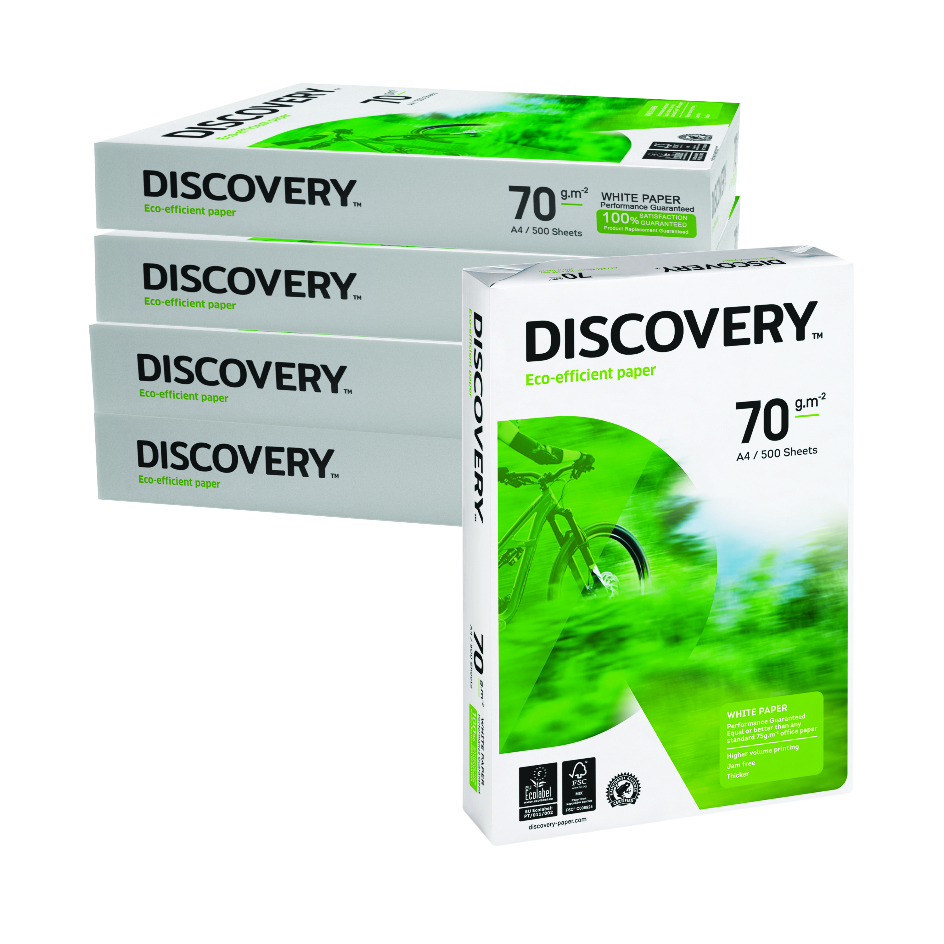 Discovery+A4+70gsm+White+Paper+%28Pack+of+2500%29+59912