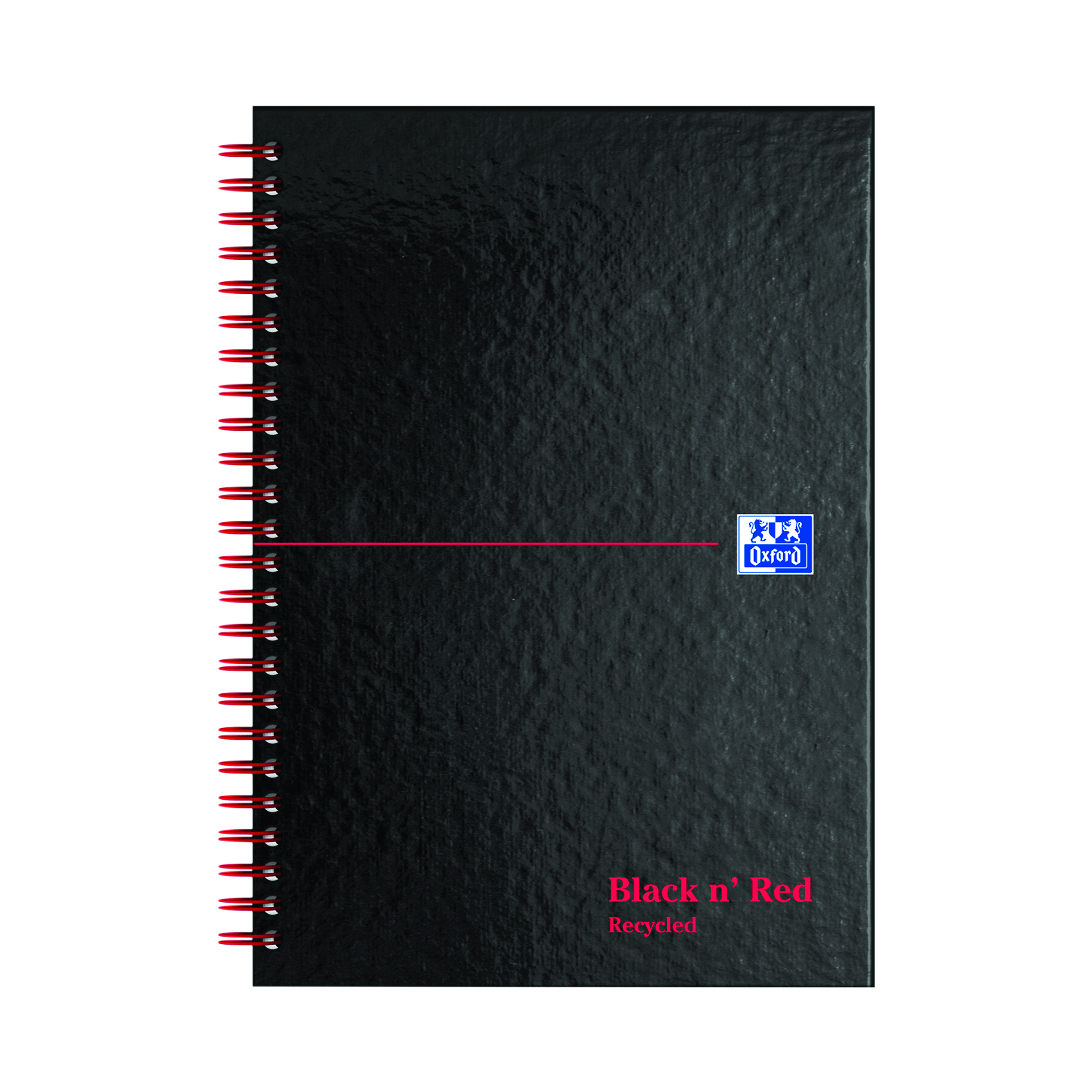 Black+n%26apos%3B+Red+Wirebound+Recycled+Ruled+Hardback+Notebook+A5+%28Pack+of+5%29+100080113