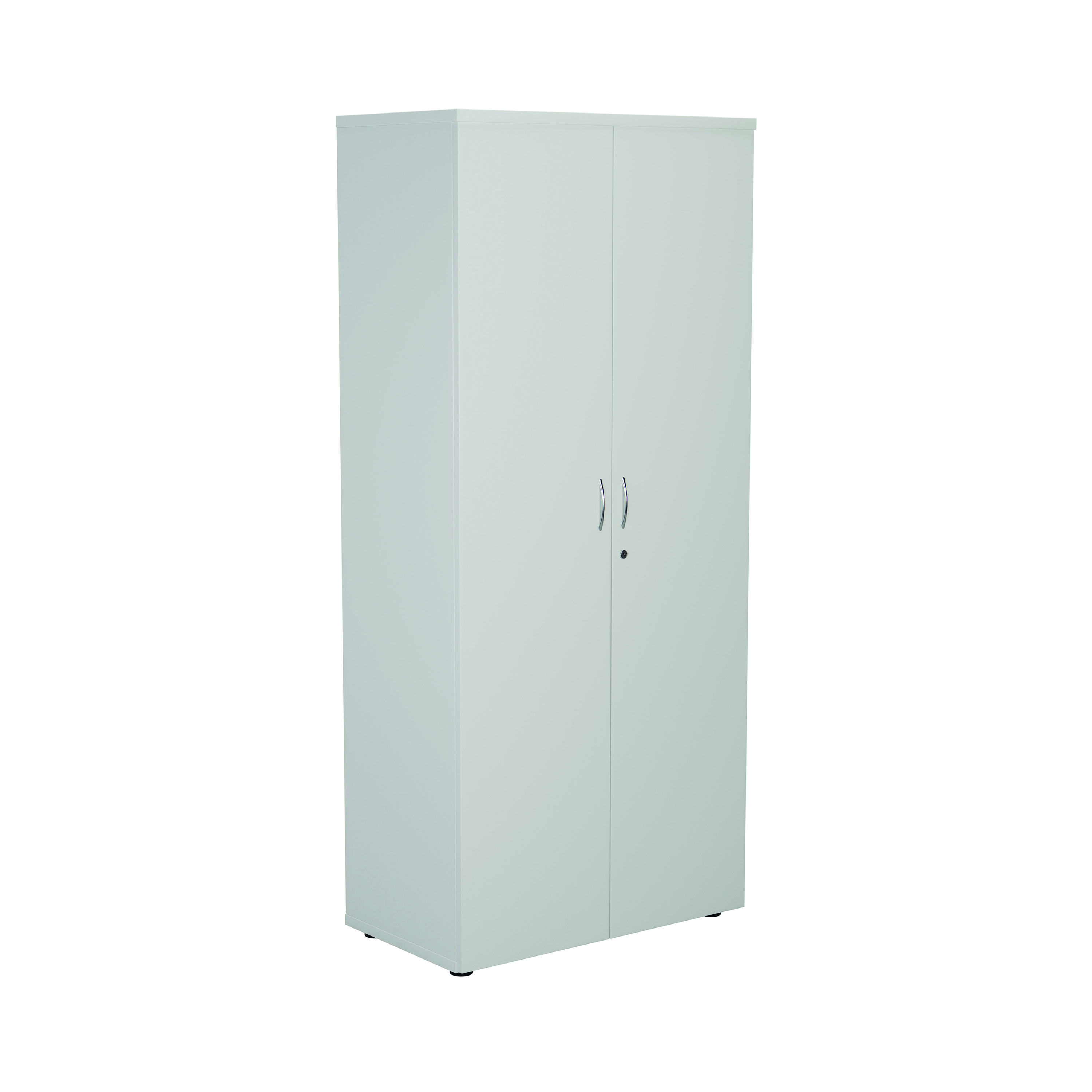 First+Wooden+Storage+Cupboard+800x450x1800mm+White+KF820987