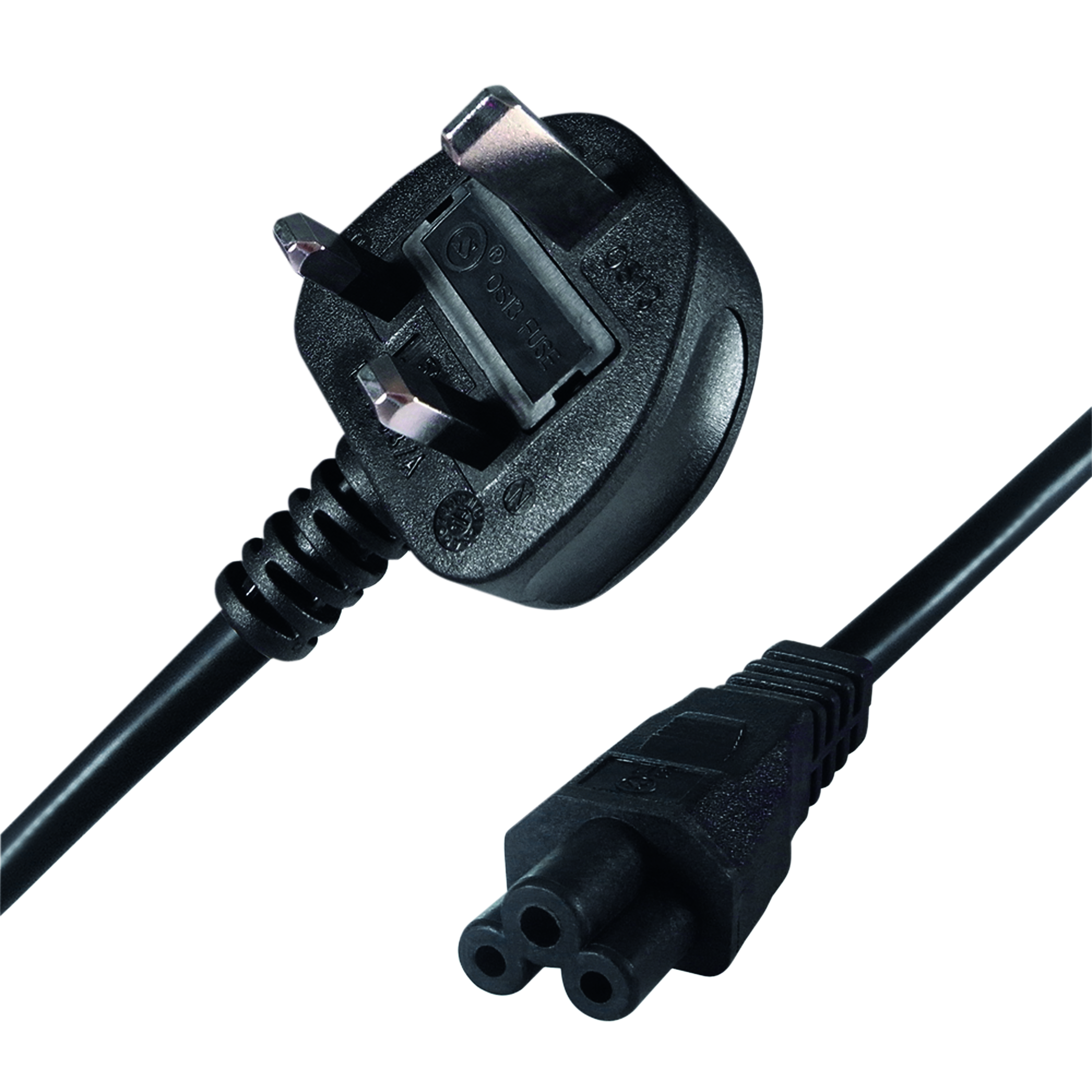 Connekt+Gear+IEC+C5+UK+Mains+Power+Plug+2m+27-0114B
