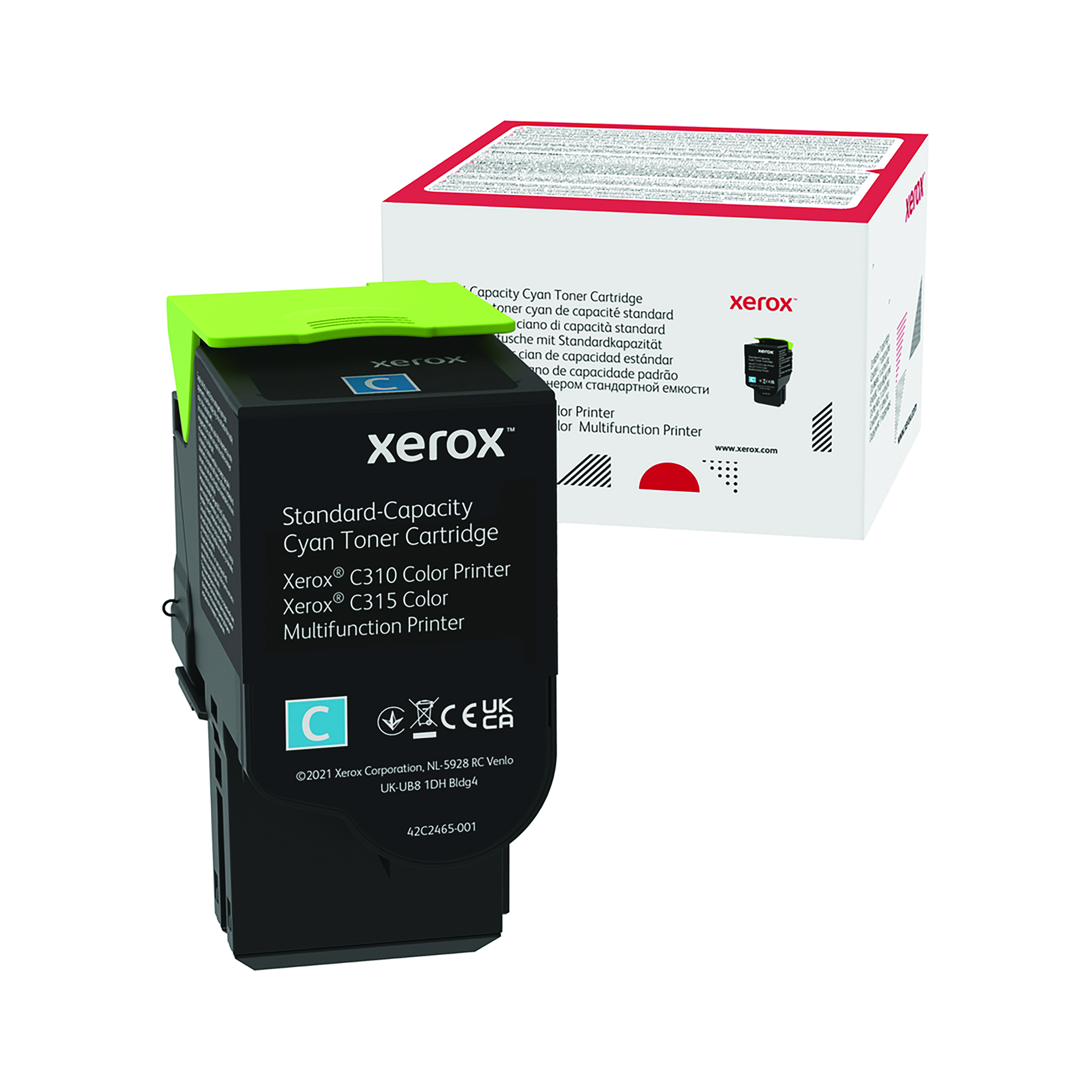 Xerox+C310%2FC315+Toner+Cartridge+Cyan+006R04357