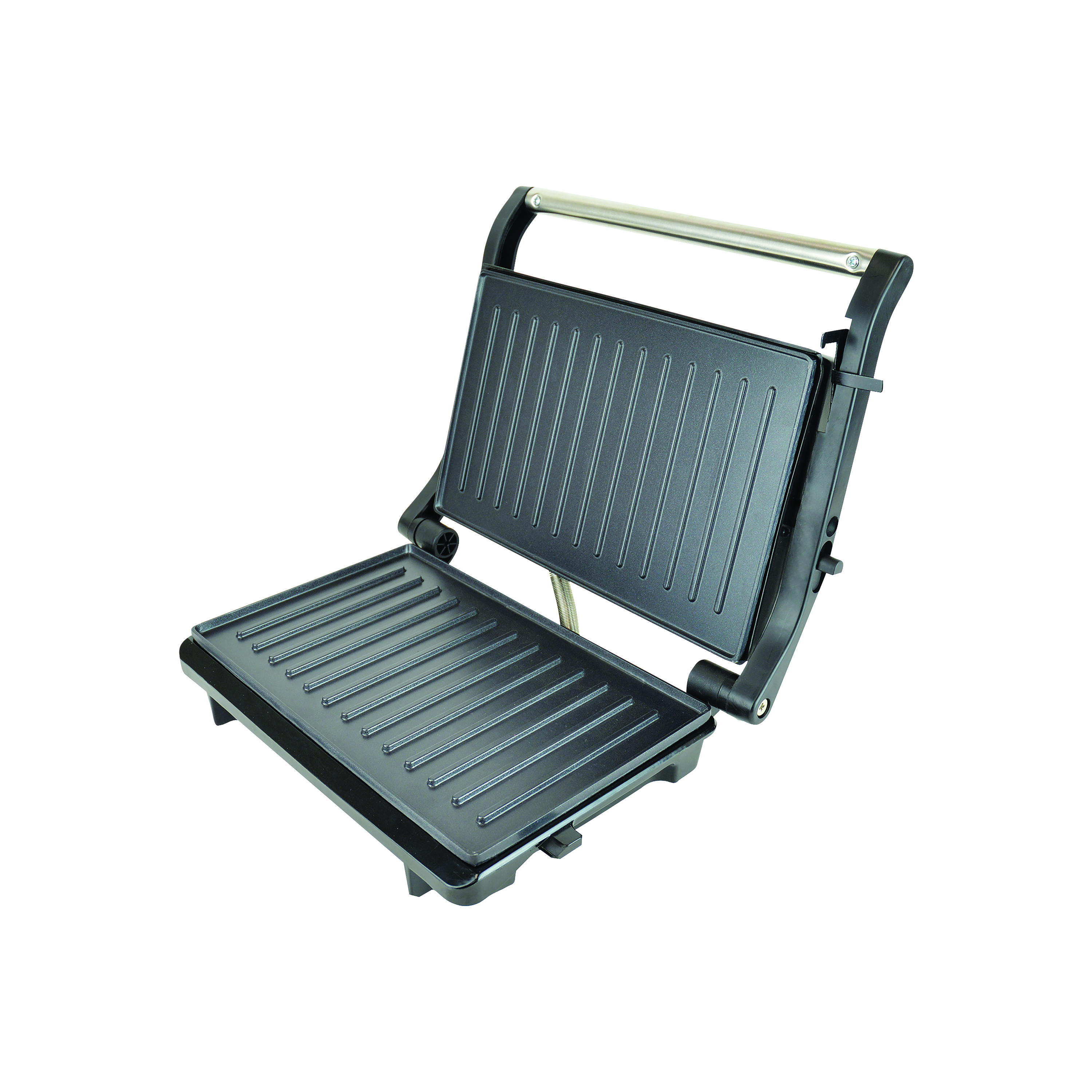 Lloytron+KitchenPerfected+Health+Grill%2FPanini+Press+Black%2FSteel+LY2701