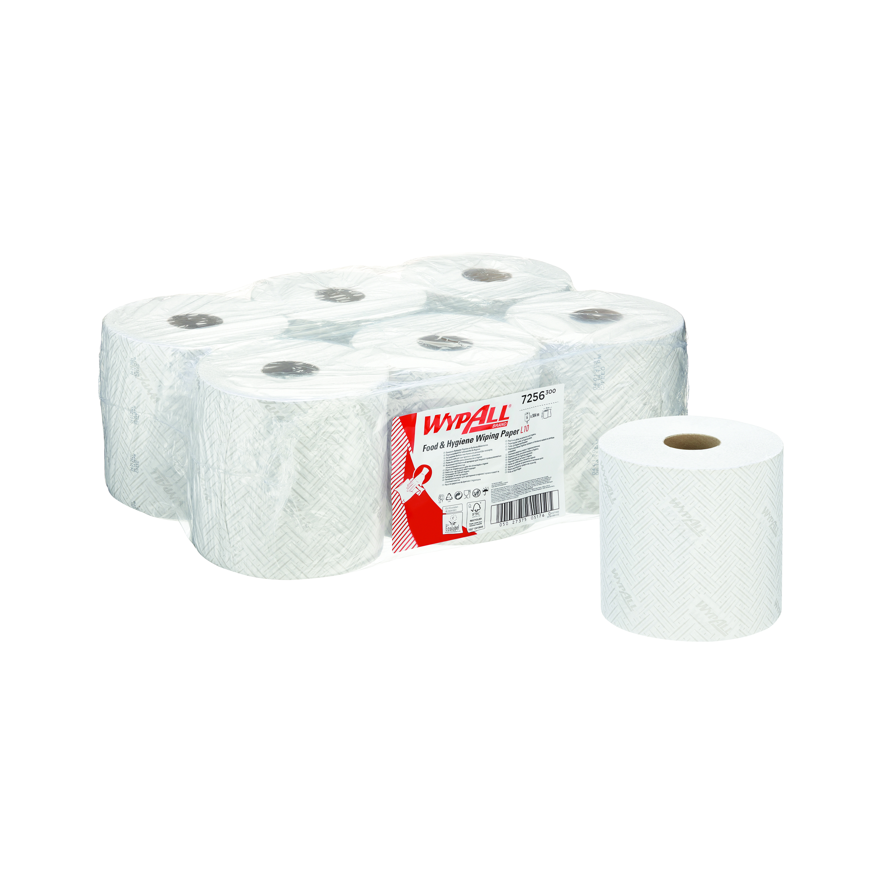 Wypall+L10+Food+and+Hygiene+Centrefeed+White+%286+Pack%29+7256
