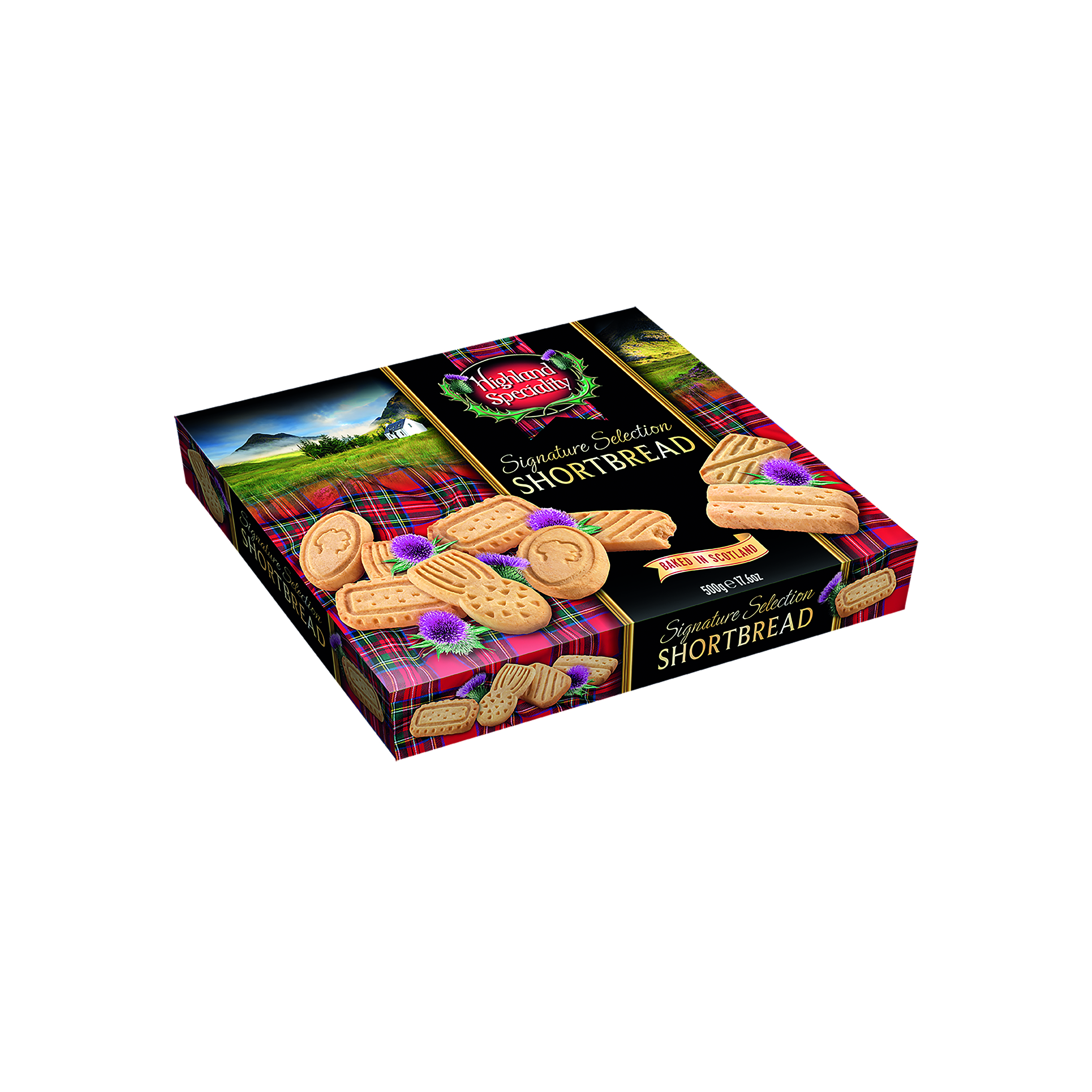 Highland+Speciality+Signature+Selection+Shortbread+500g+HS431
