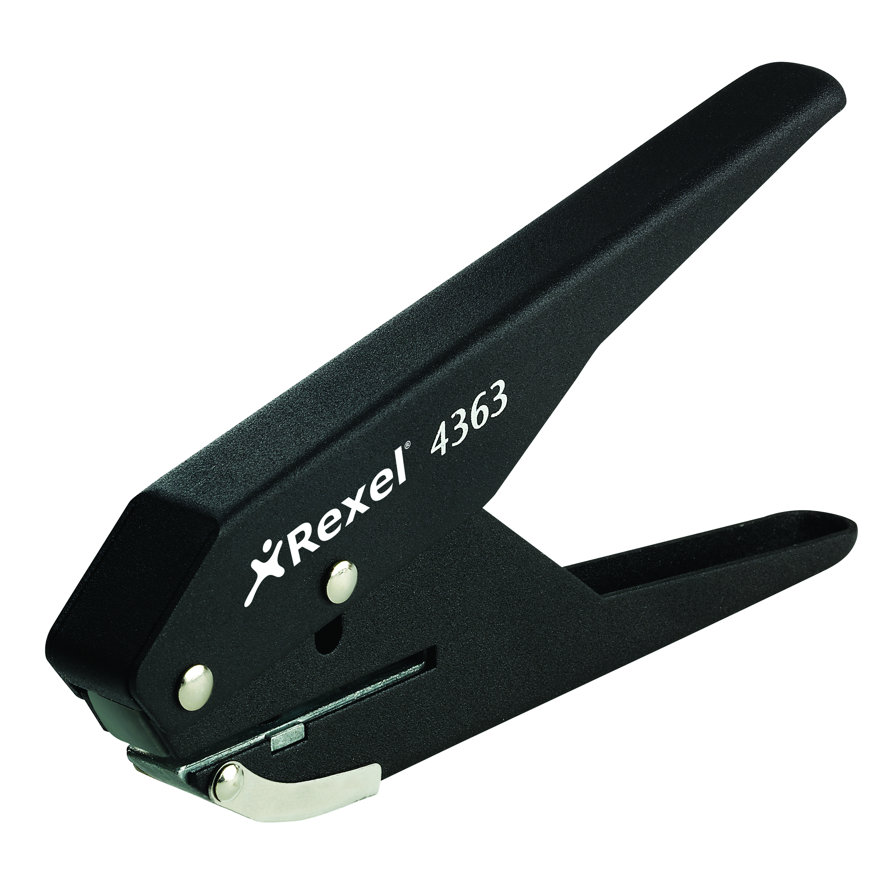 Rexel+S120+Single+Hole+Plier+Punch+20+Sheet+Black+20120041