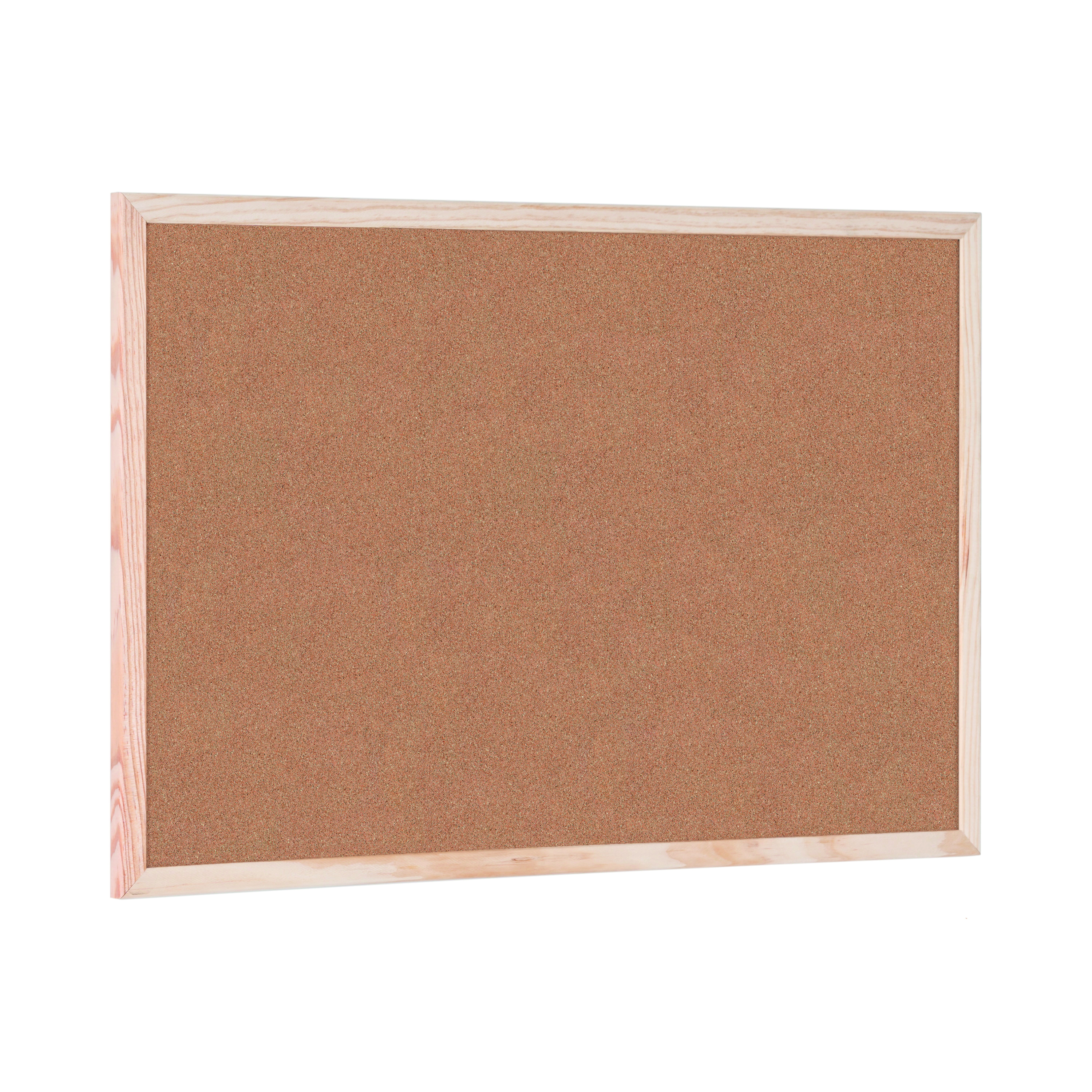 Q-Connect+Lightweight+Cork+Noticeboard+400x600mm+KF03566