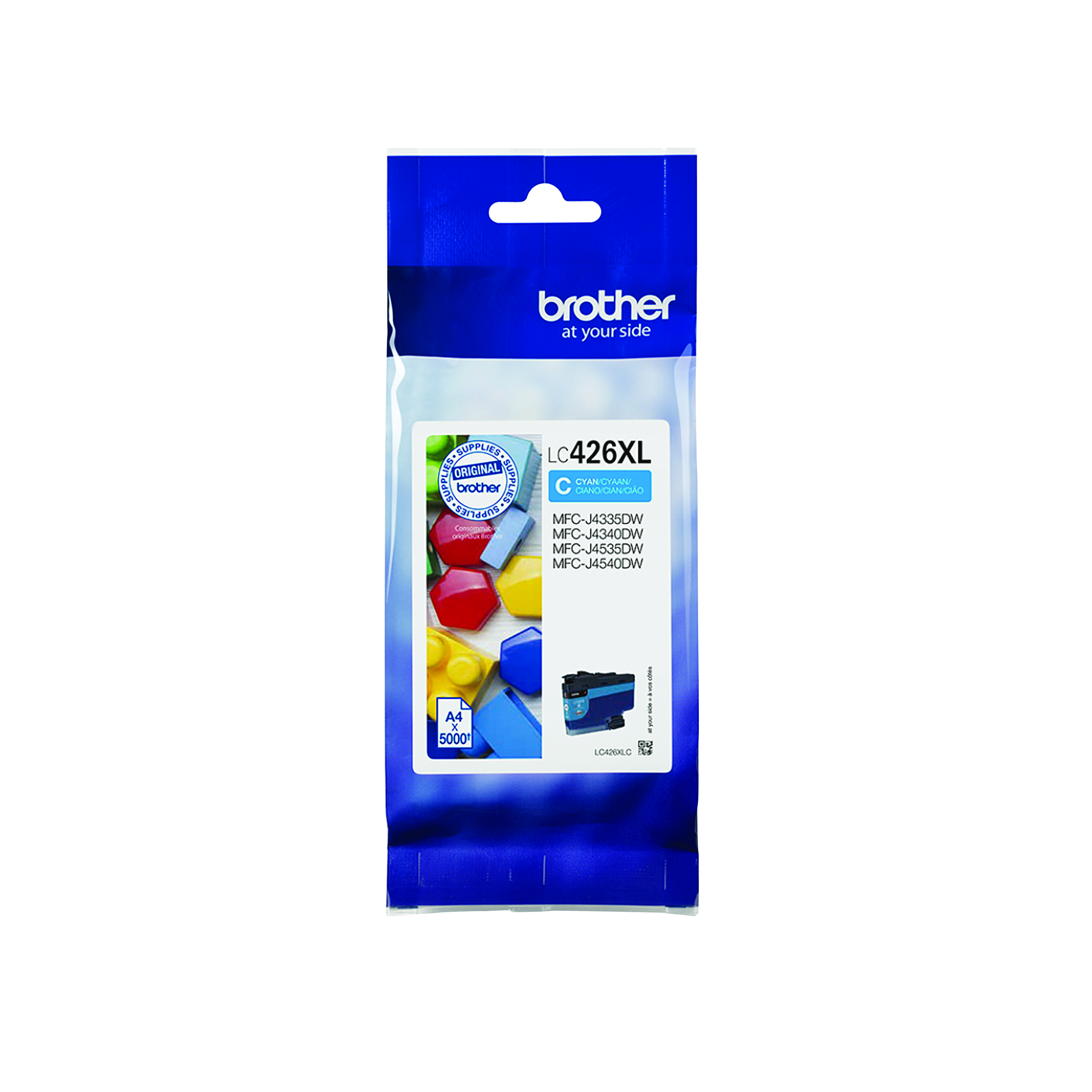 Brother+LC426XLC+Inkjet+Cartridge+High+Yield+Cyan+LC426XLC
