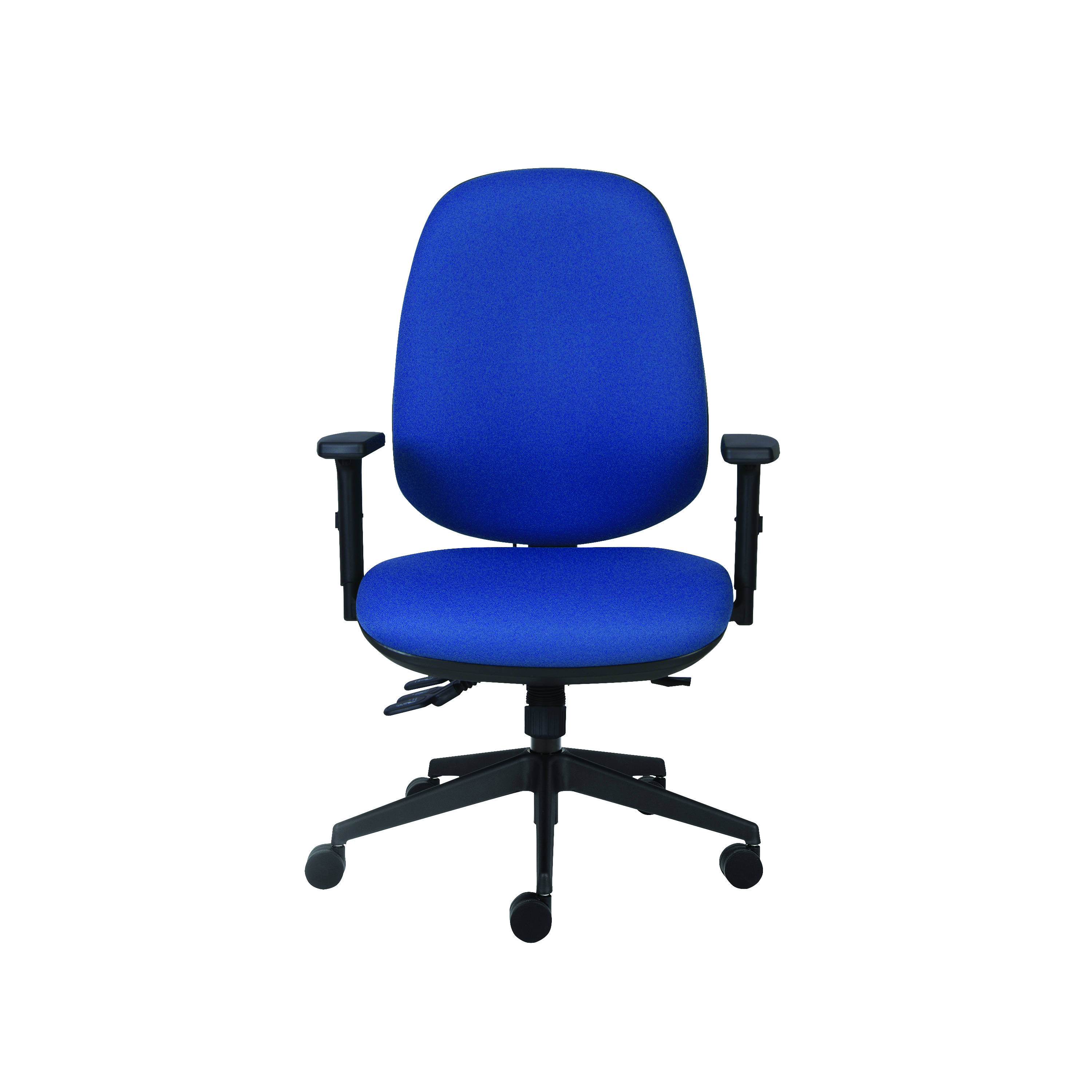 Cappela+Rise+High+Back+Posture+Chair+652x545x820mm+Blue+KF03494