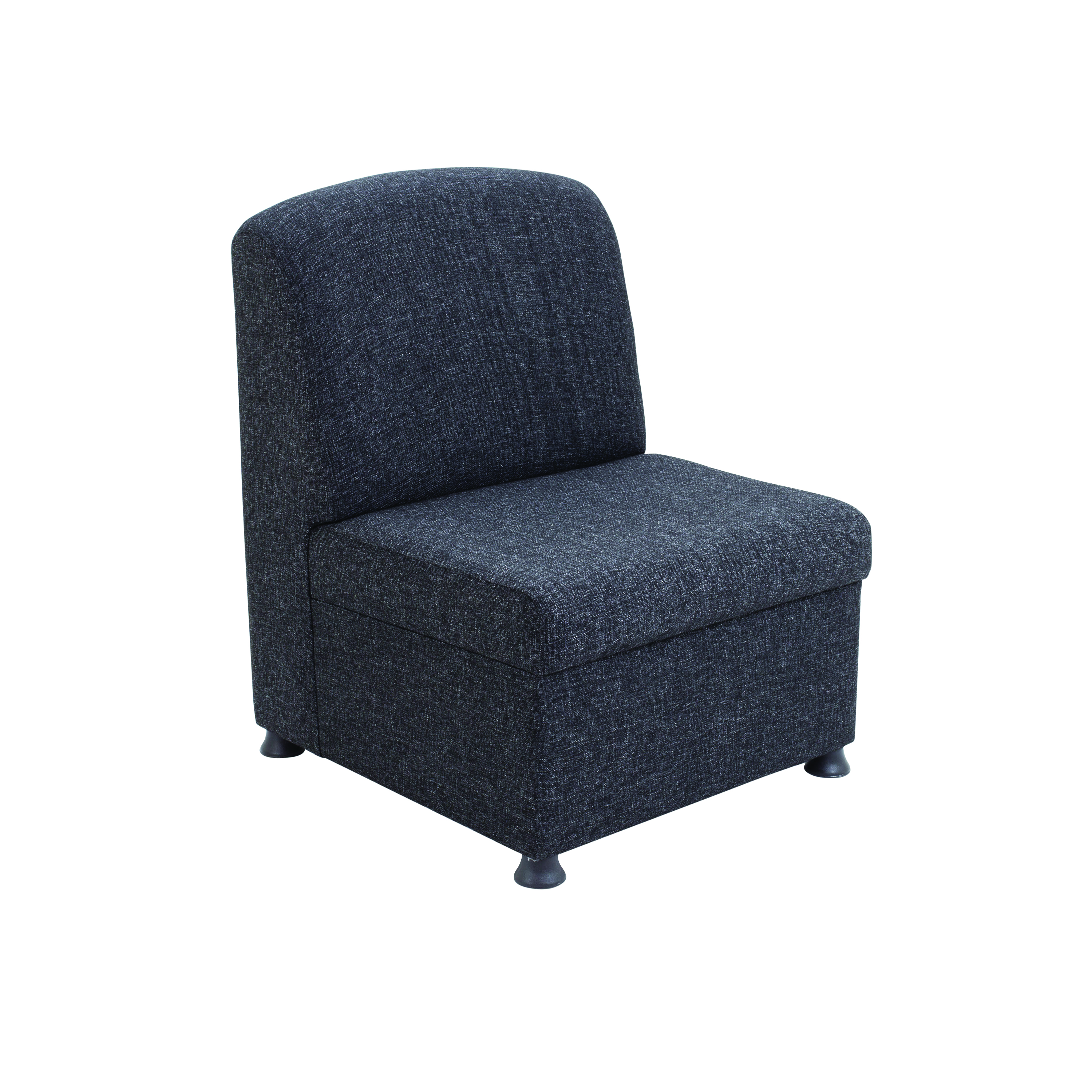 Arista+Modular+Reception+Chair+610x670x830mm+Charcoal+KF74203